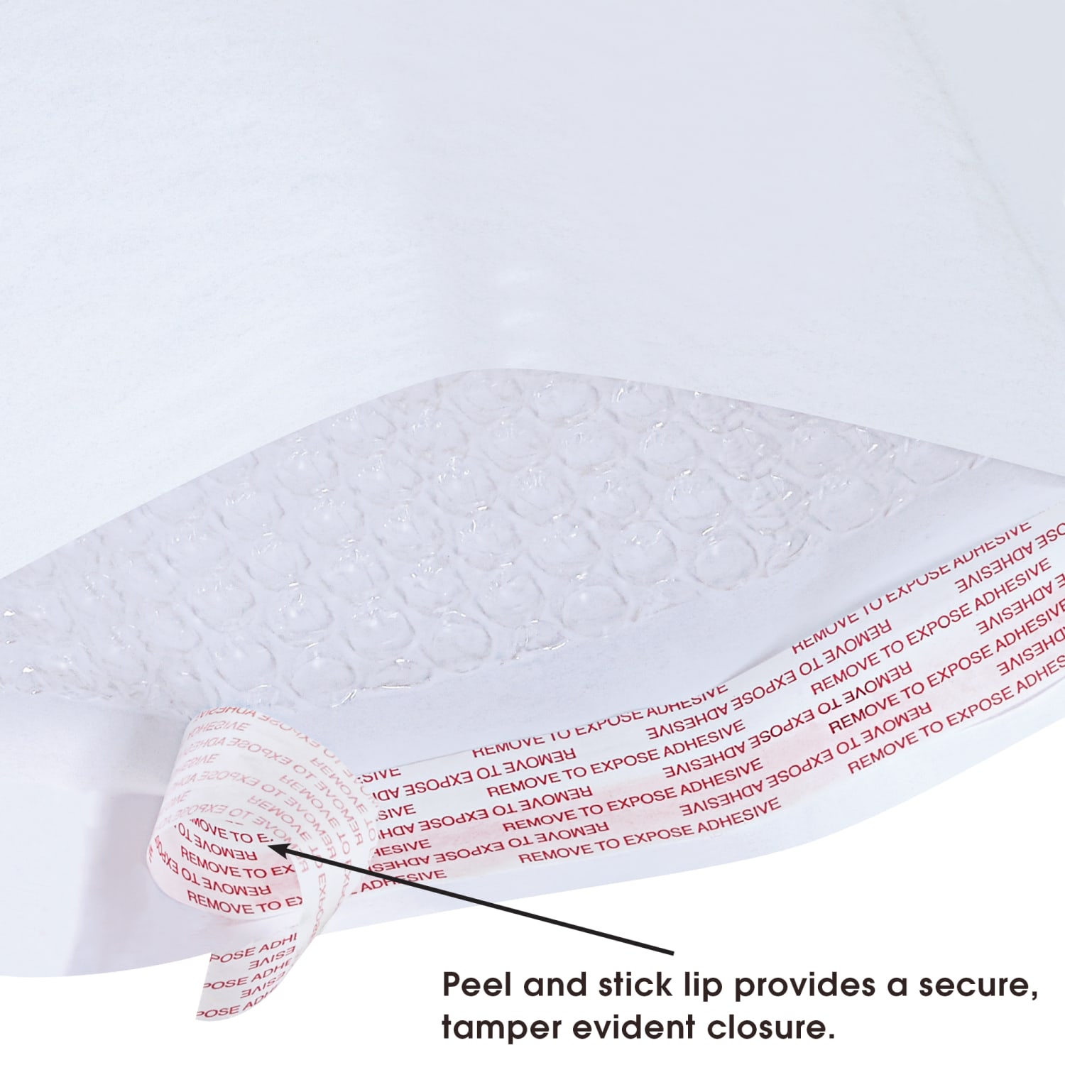 Partners Brand White Self-Seal Bubble Mailers, #3, 8 1/2in x 14in, Pack Of 100 - Image 5