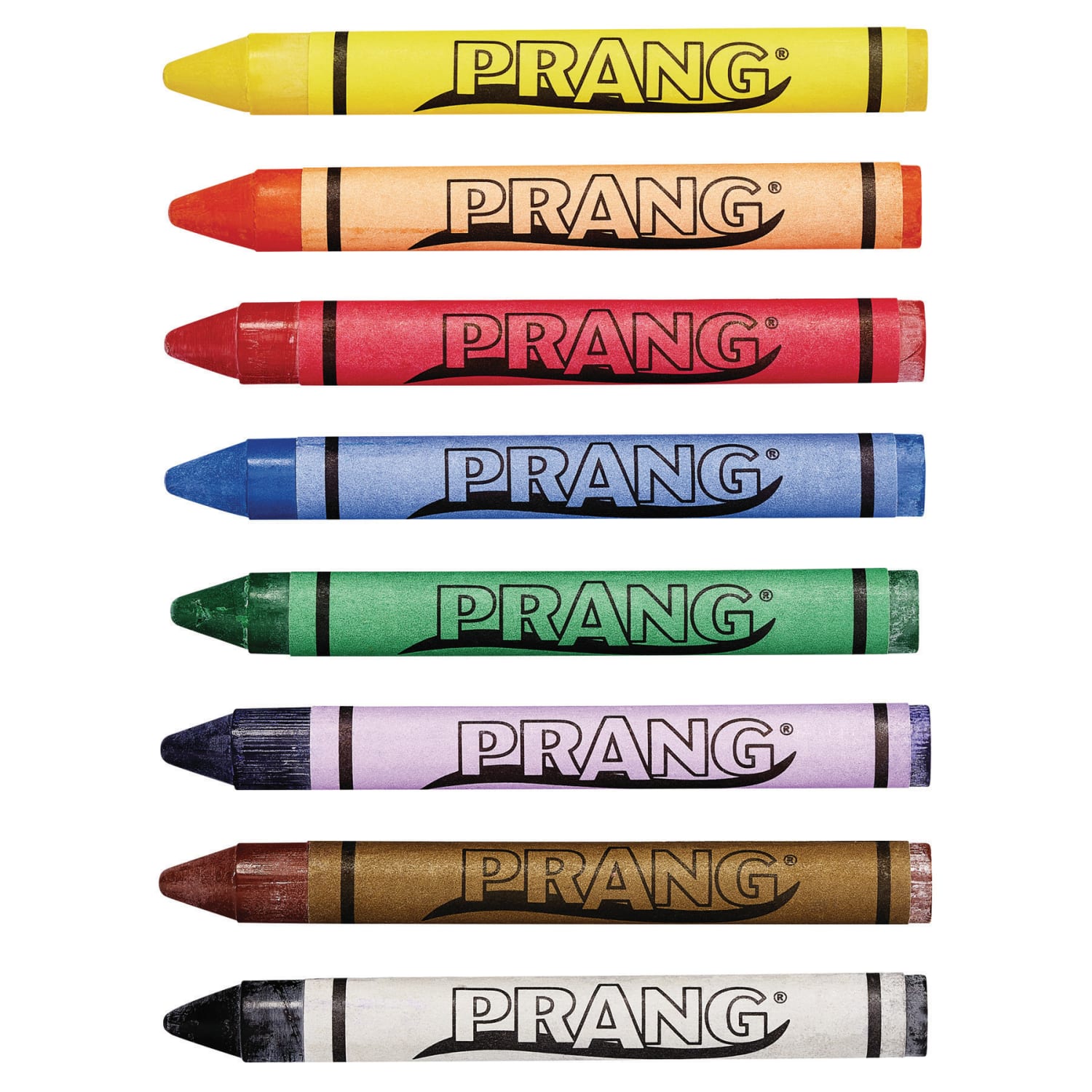 Prang Soybean Crayons, Large, 8 Colors Per Box, Set Of 6 Boxes - Image 4