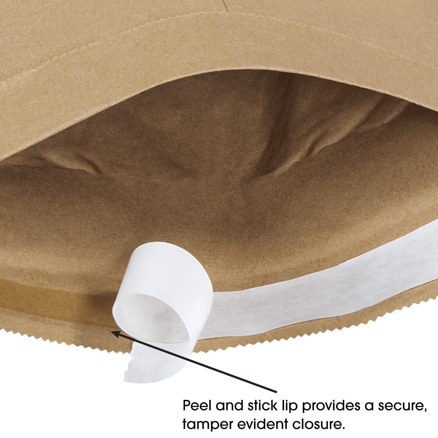 Partners Brand Kraft Self-Seal Padded Mailers, #2, 8 1/2in x 12in, Pack Of 100 - Image 4