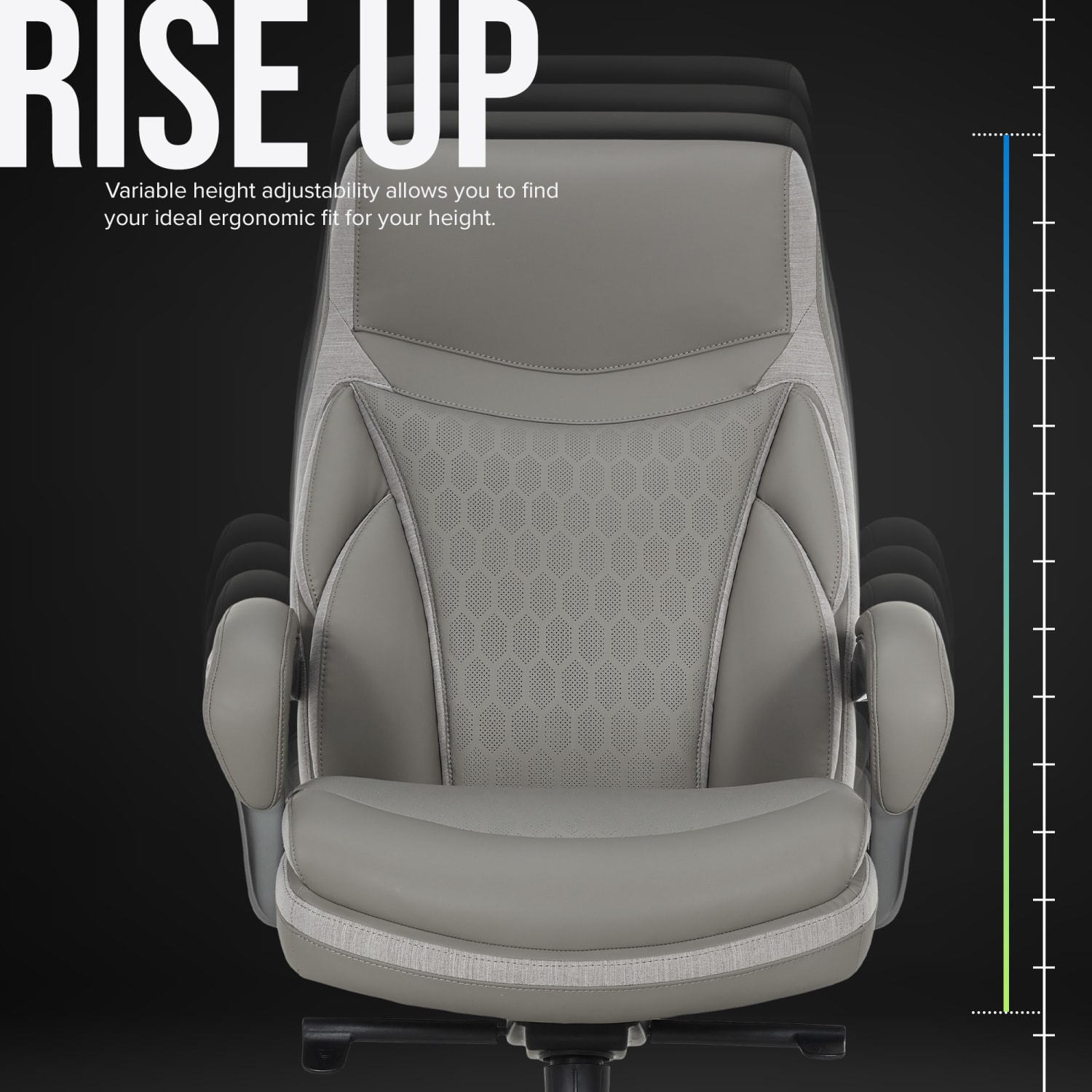 Shaquille ONeal Maximos Big Tall Ergonomic Vegan Leather HighBack Executive Office Chair GraySilver BIFMA Compliant PopularChairscom Shaquille O Neal Maximos Big Tall Ergonomic Vegan Leather High Back Executive Office Chair GraySilver BIFMA Compliant PopularChairscom