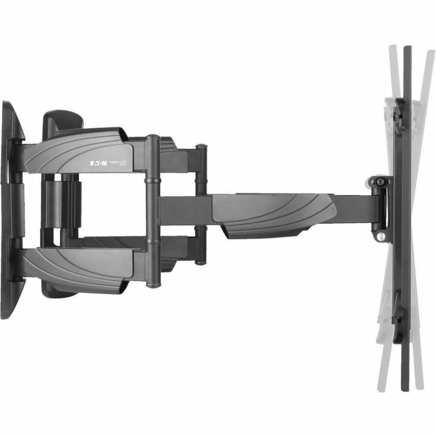 Eaton Tripp Lite Series Swivel/Tilt Corner Wall Mount for 37in to 70in TVs and Monitors - Flat/Curved - Mounting kit (fasteners, wrench) - for TV and monitor - steel - black - screen size: 37in-70in - wall-mountable - Image 6