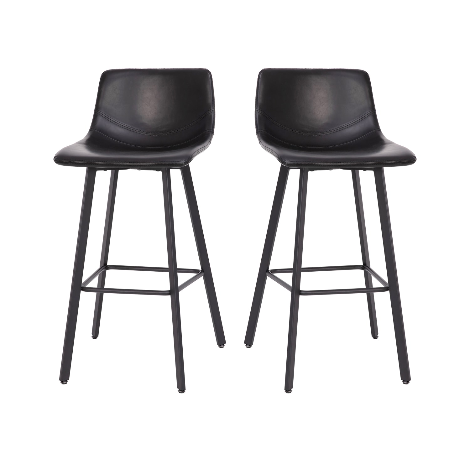 Flash Furniture Caleb Modern Armless CommercialGrade Bar Stools Black Set Of 2 Stools PopularChairscom Flash Furniture Caleb Modern Armless Commercial Grade Bar Stools Black Set Of 2 Stools PopularChairscom