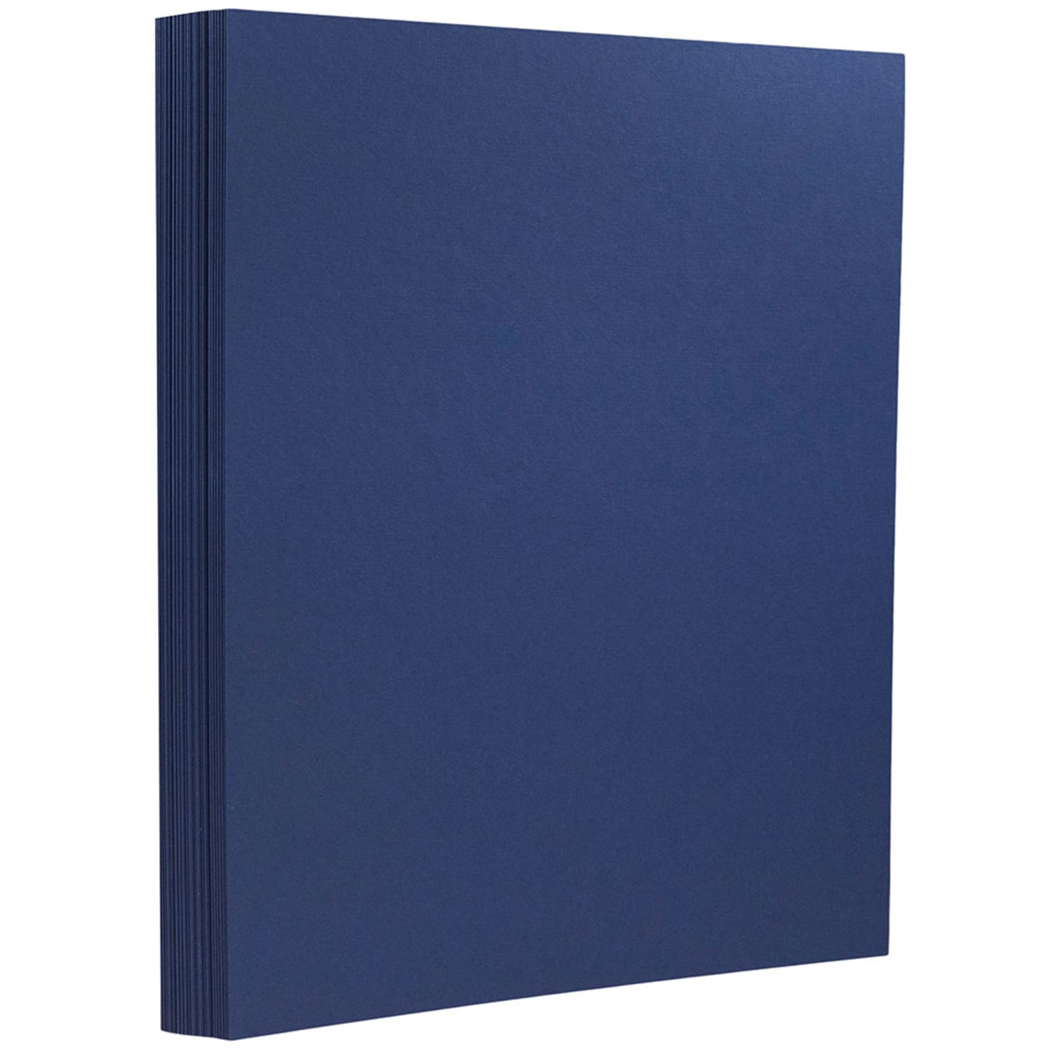 JAM Paper Card Stock, Blue, Letter (8.5in x 11in), 130 Lb, Pack Of 25 - Image 3