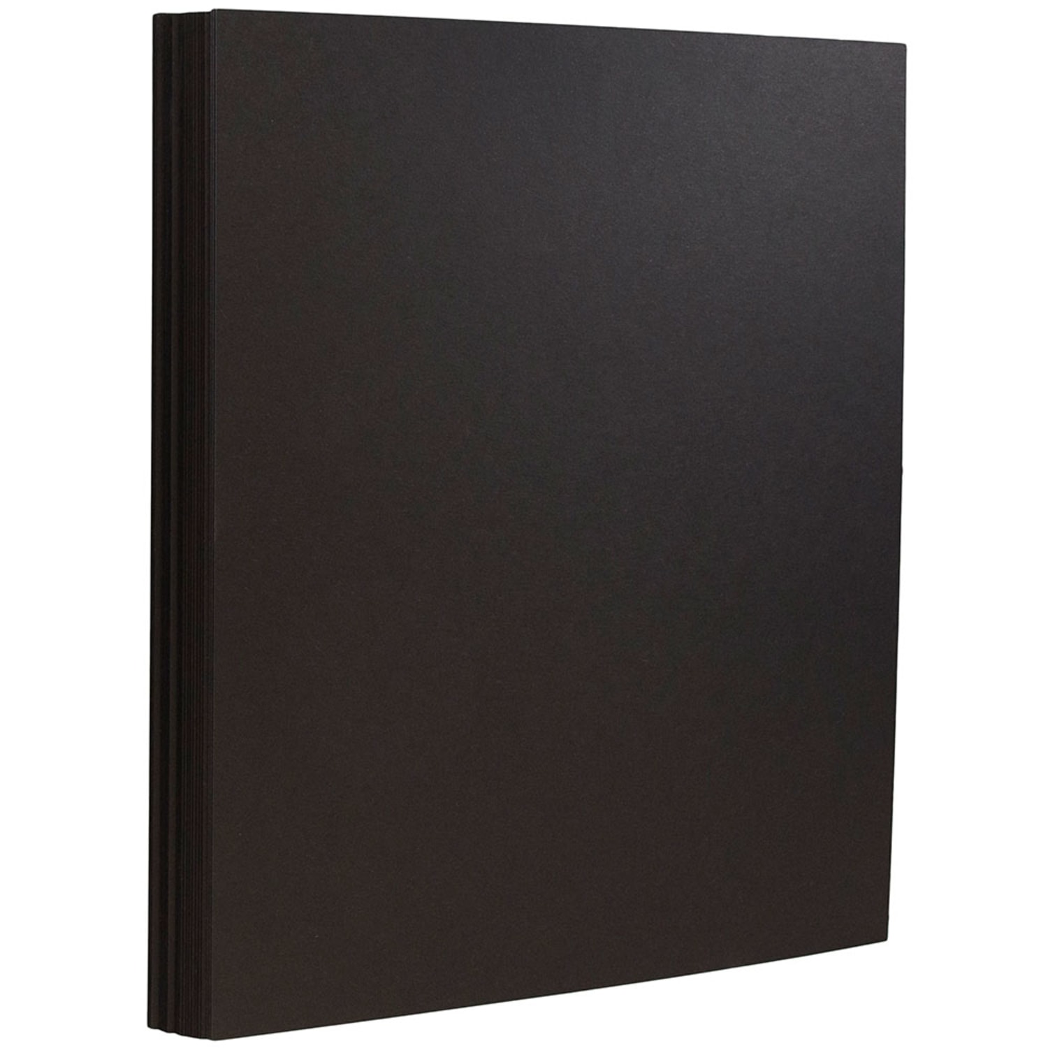 JAM Paper Card Stock, Black, Letter (8.5in x 11in), 130 Lb, Pack Of 25 - Image 3