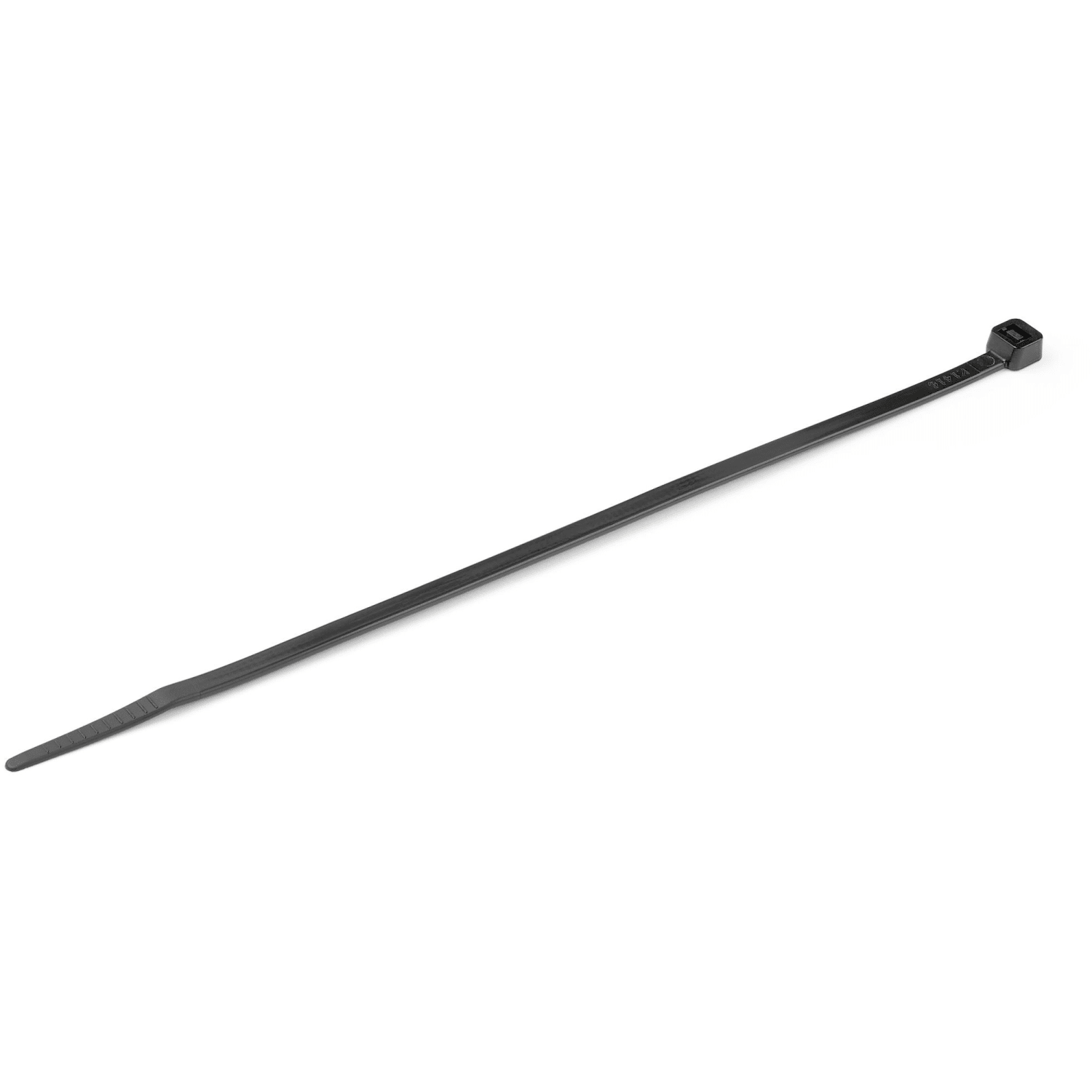 StarTech.com 1000 Pack 8in Cable Ties - Black Large Nylon/Plastic Zip Ties Adjustable Network Cable Wraps UL TAA