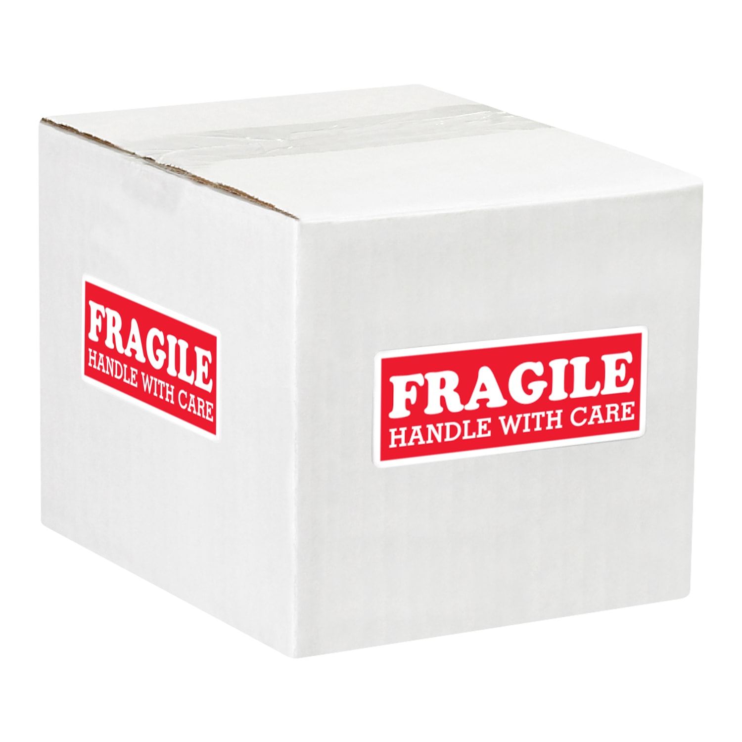 Tape Logic Preprinted Shipping Labels, SCL203, "Fragile Handle With Care," 1 1/2in x 4in, Red/White, Pack Of 500 - Image 3