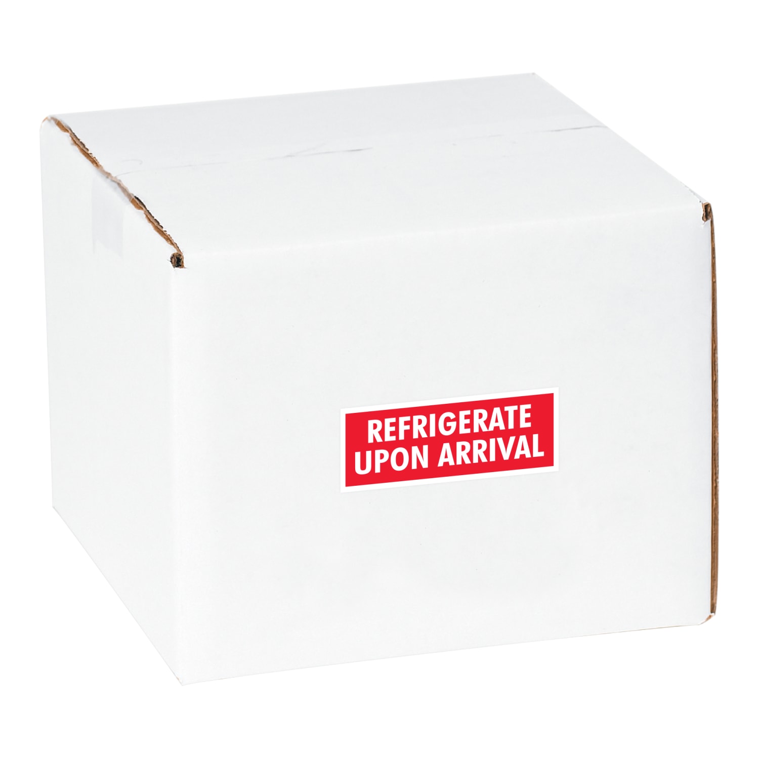 Tape Logic Preprinted Shipping Labels, SCL237, "Refrigerate Upon Arrival," 1 1/2in x 4in, Red/White, Pack Of 500 - Image 3