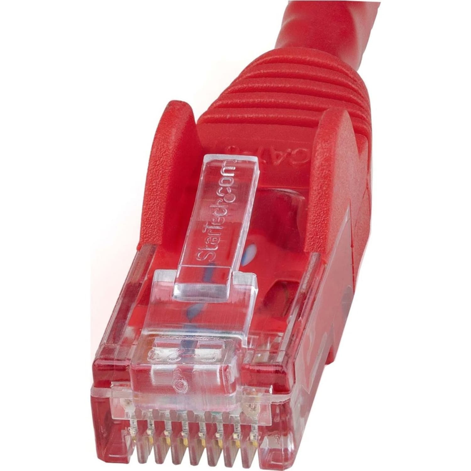 StarTech.com 9 ft Red Cat6 Cable with Snagless RJ45 Connectors - Cat6 Ethernet Cable - 9ft UTP Cat 6 Patch Cable - N6PATCH9RD - Image 4
