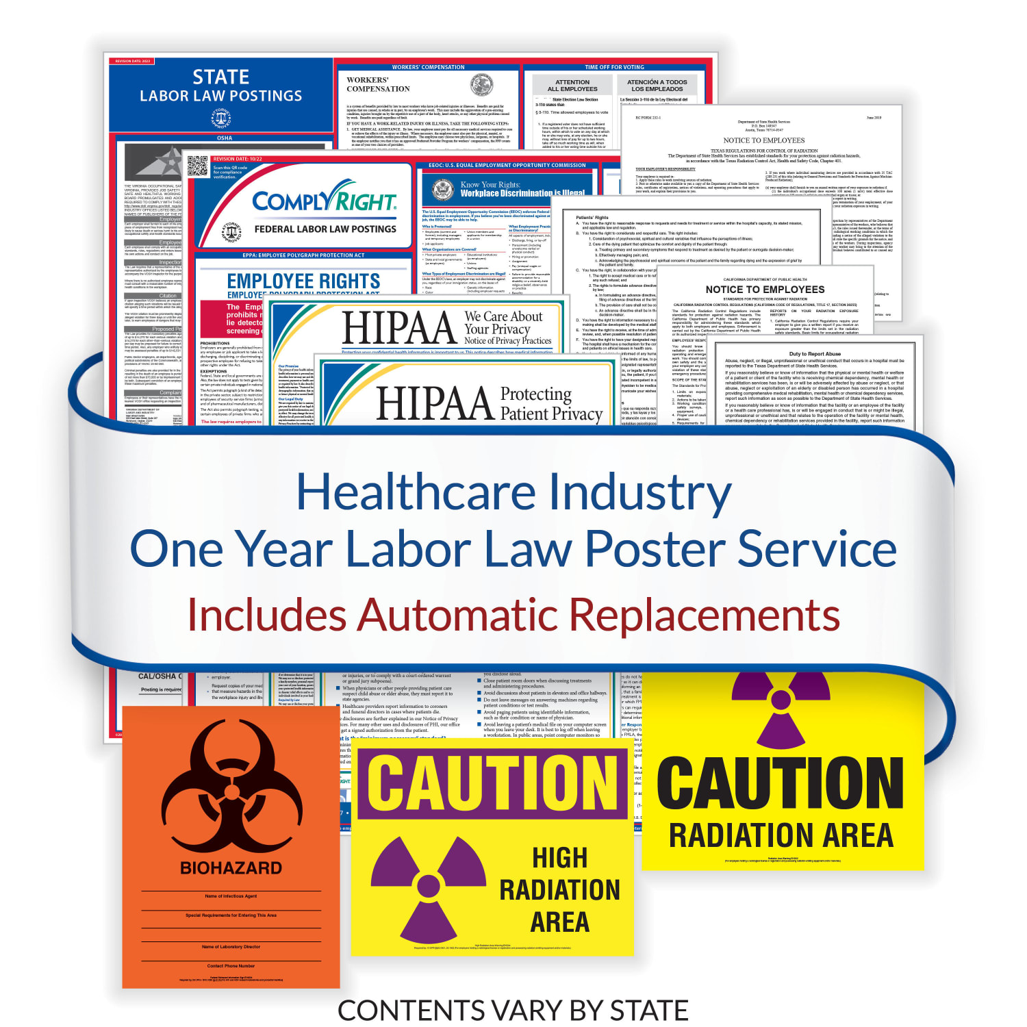ComplyRight Healthcare Federal And State Labor Law 1-Year Poster Service, English, Oklahoma - Image 3