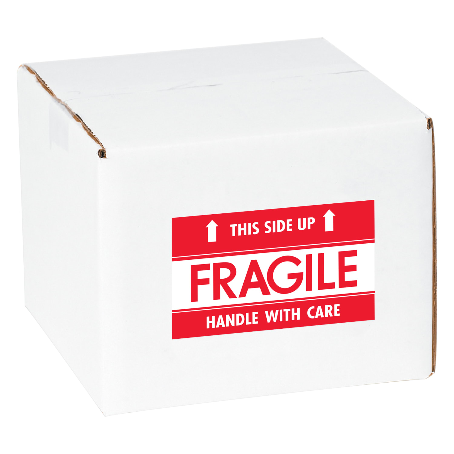 Tape Logic Preprinted Shipping Labels, SCL521, "This Side Up Fragile Handle With Care," 3in x 5in, Red/White, Pack Of 500 - Image 3