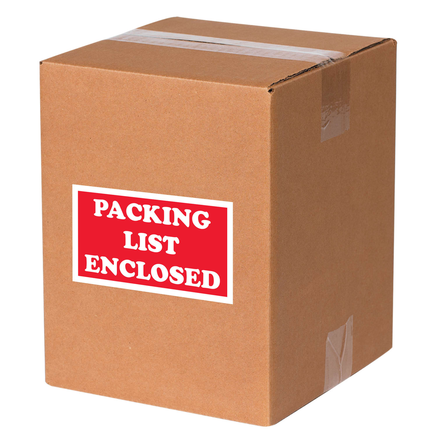 Tape Logic Preprinted Shipping Labels, SCL538, "Packing List Enclosed," 3in x 5in, Red/White, Pack Of 500 - Image 3