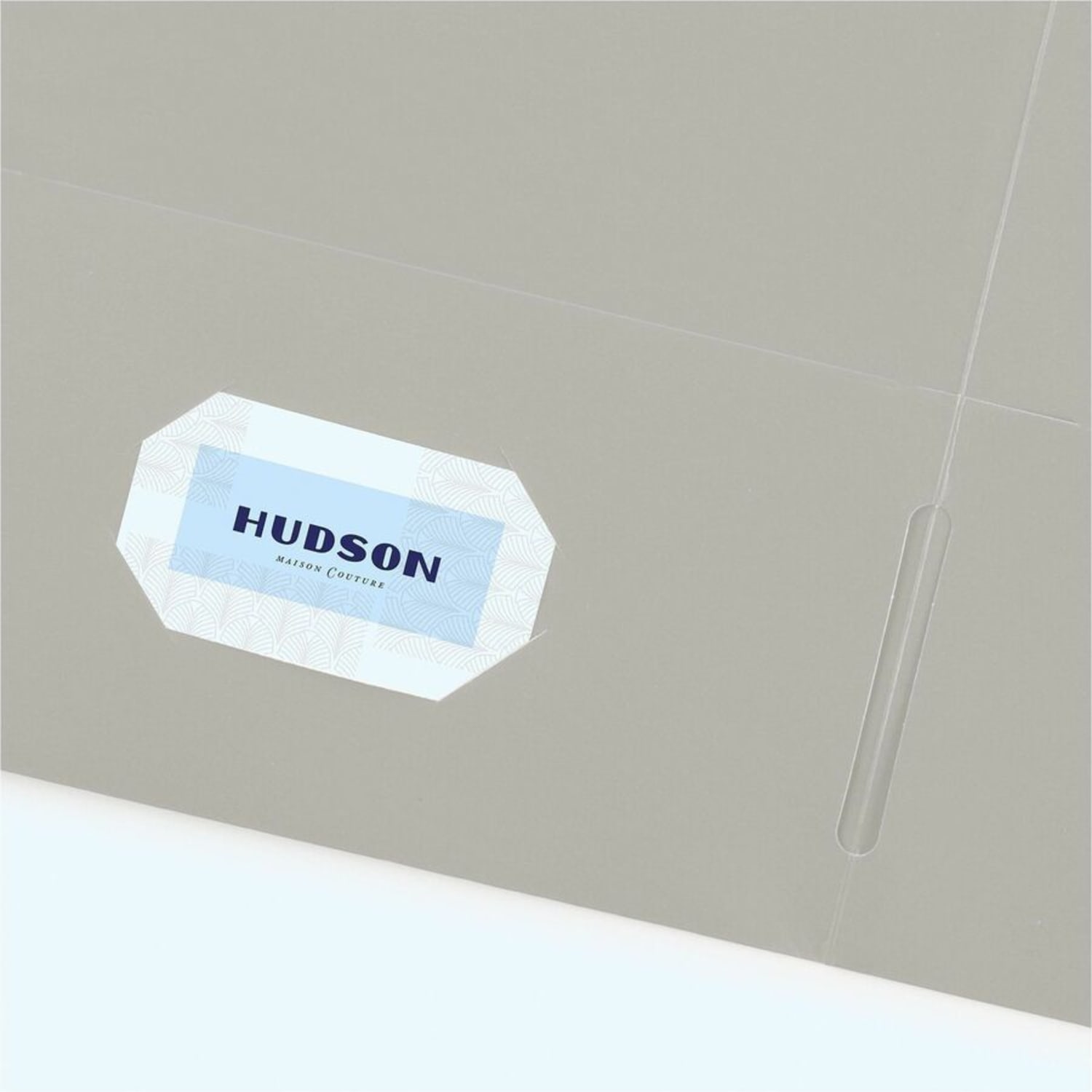 Avery Letter Pocket Folder - 8 1/2in x 11in - 40 Sheet Capacity - 2 Internal Pocket(s) - Embossed Paper - Gray - 25Box - 5 / Carton - Image 6