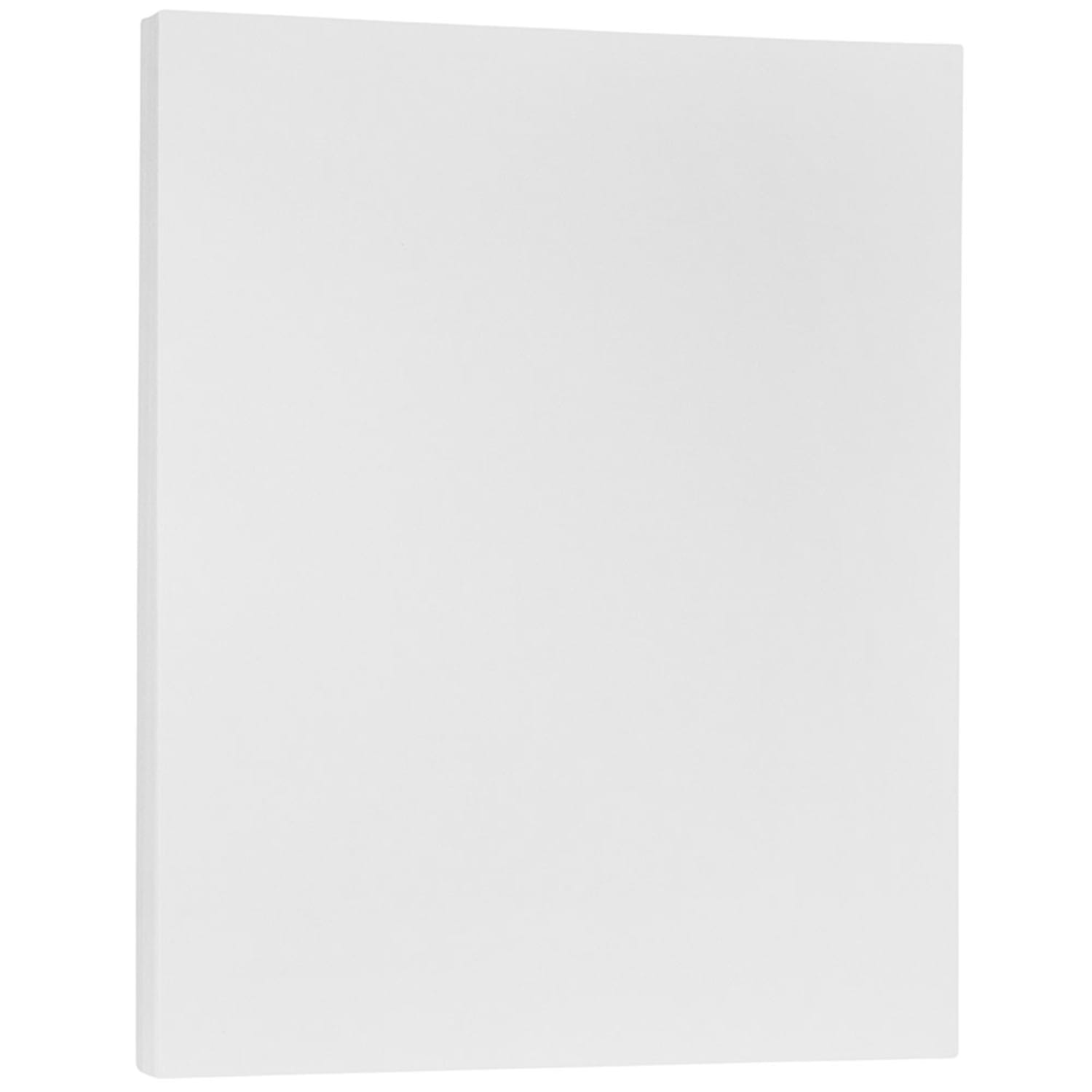 JAM Paper Letter Card Stock, Clear Translucent Vellum, Letter (8.5in x 11in), 17 Lb, Pack Of 100 - Image 3