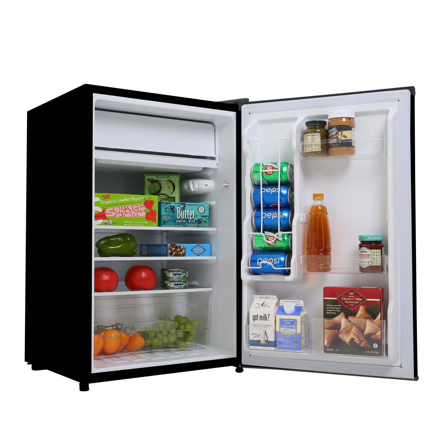 Black+Decker 4.3 Cu. Ft. Compact Refrigerator, Black - Image 4
