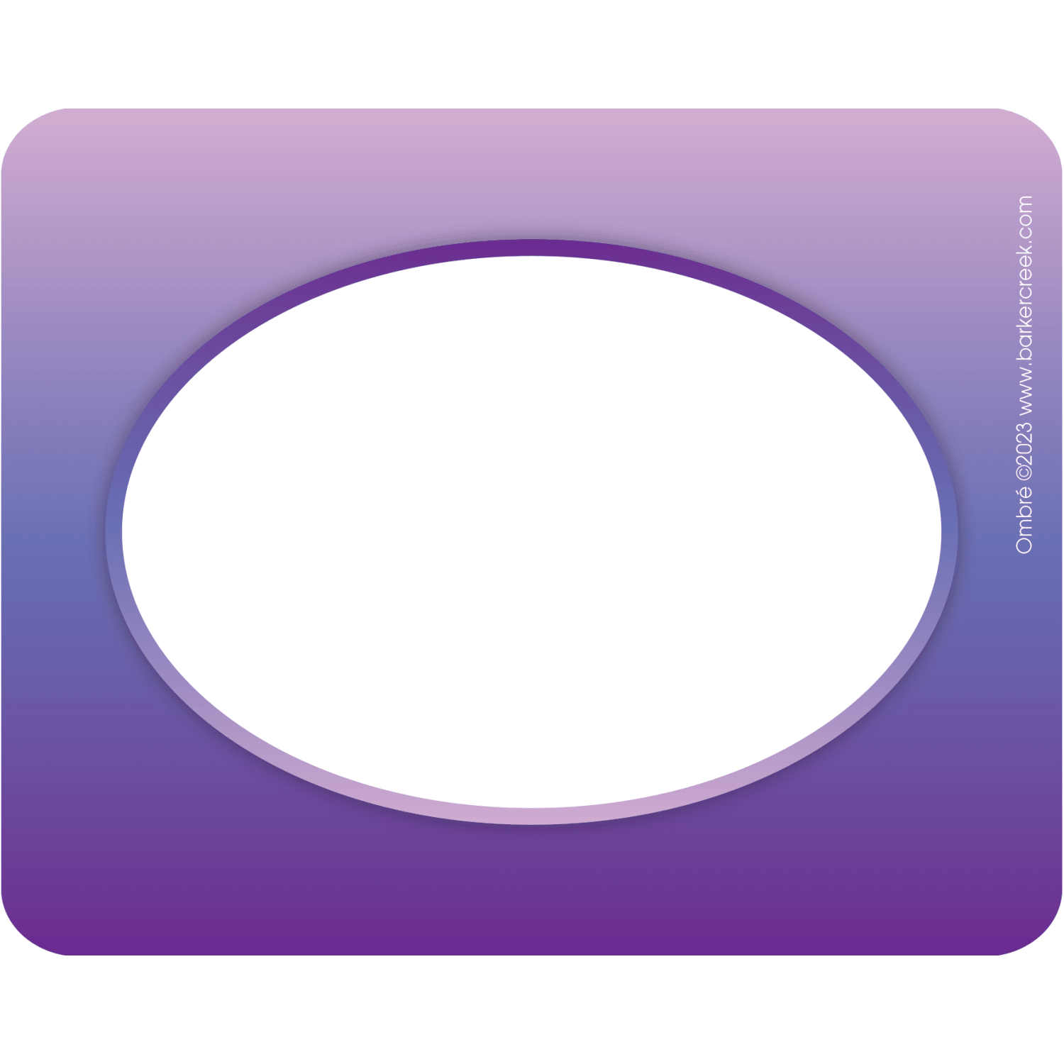 Barker Creek Self-Adhesive Name Tags, 2-3/4in x 3-1/2in, Ombre, 45 Name Tags Per Pack, Case Of 2 Packs - Image 5