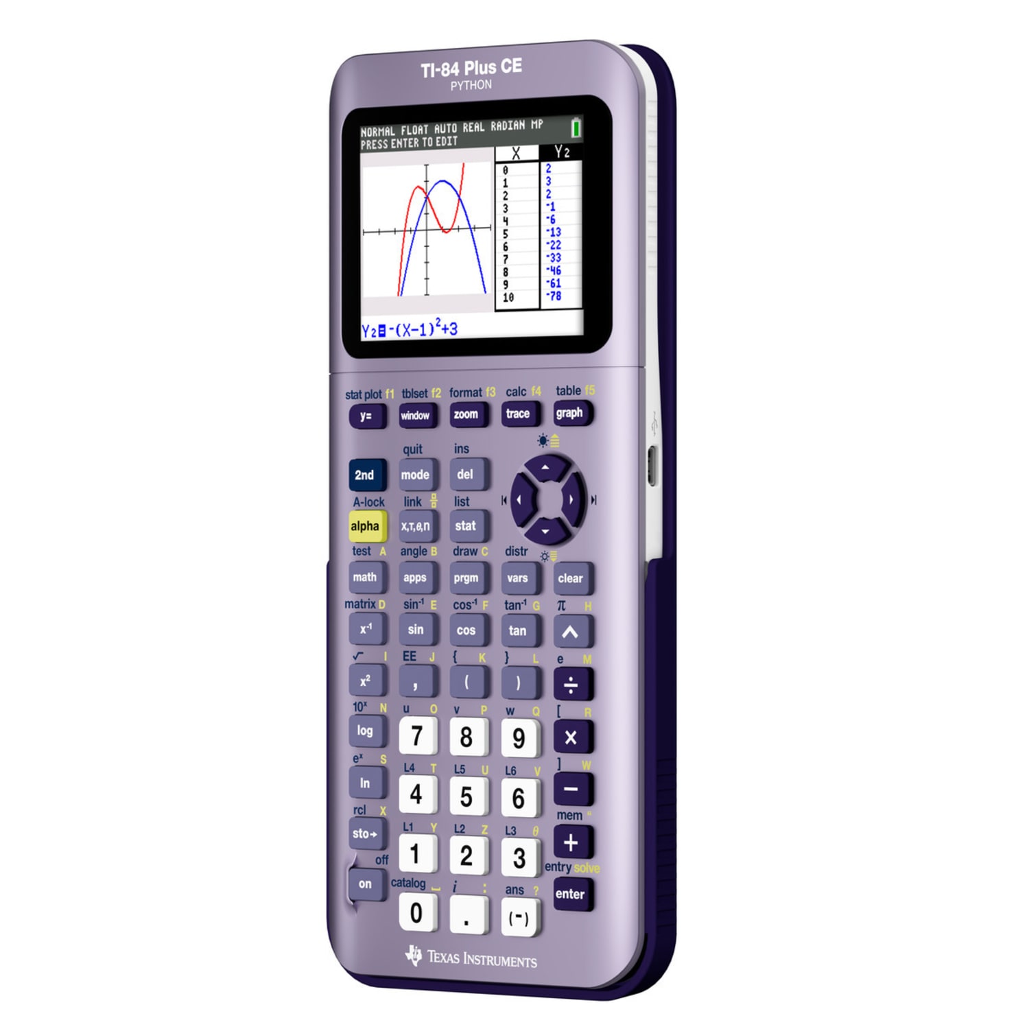 Texas Instruments TI-84 Plus CE Handheld Graphing Calculator - Image 4