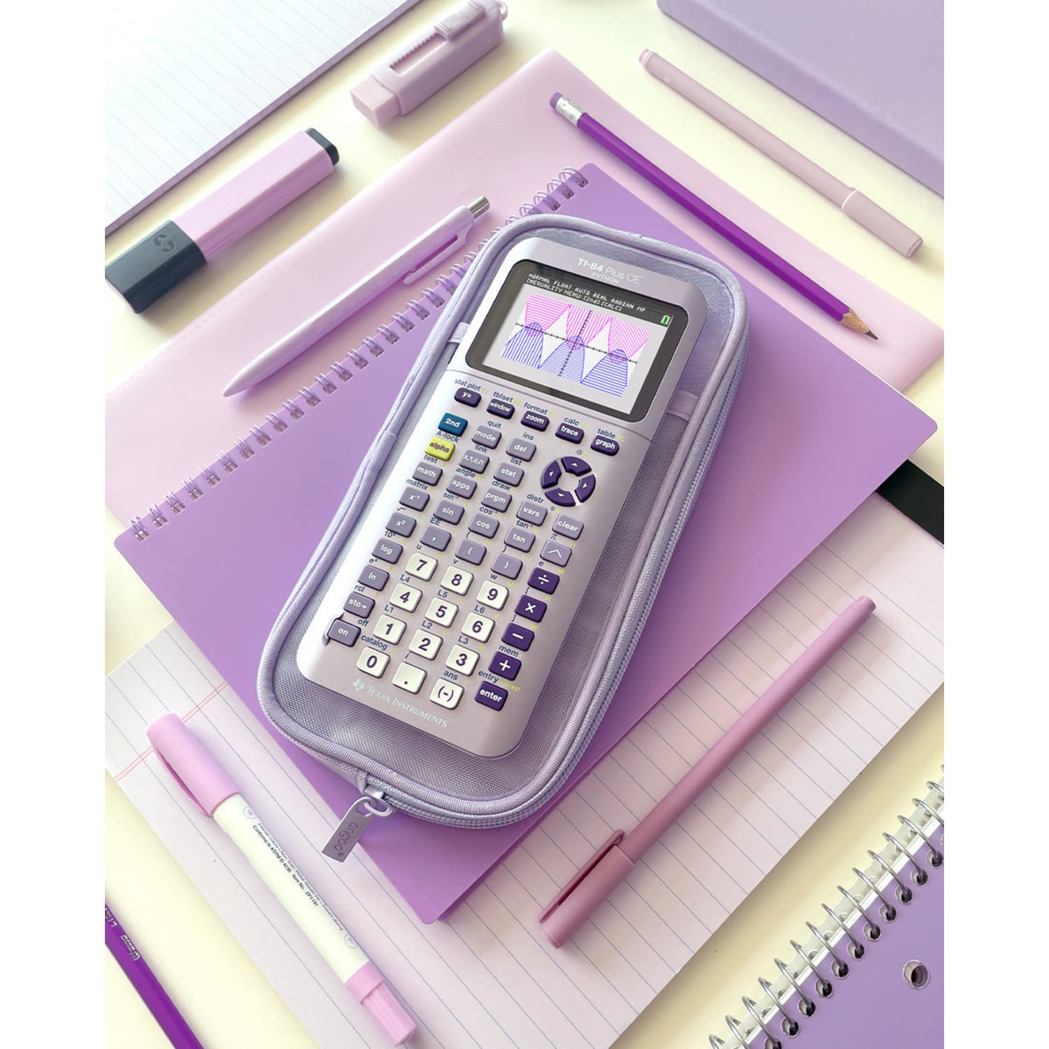 Texas Instruments TI-84 Plus CE Handheld Graphing Calculator - Image 5