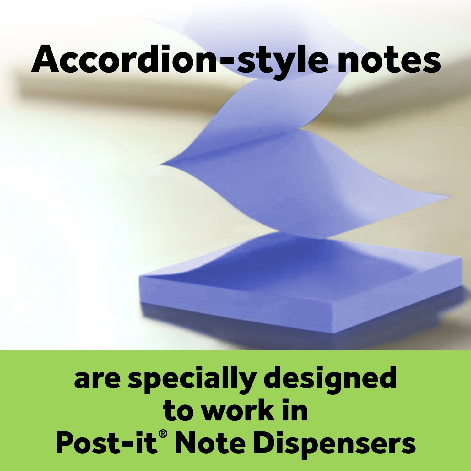 Post-it Greener Pop Up Notes, 12 Pads, 3 in x 3 in, 100% Recycled, Clean Removal, School Supplies and Office Products, Sticky Notes  - R330RP12AP - Image 6