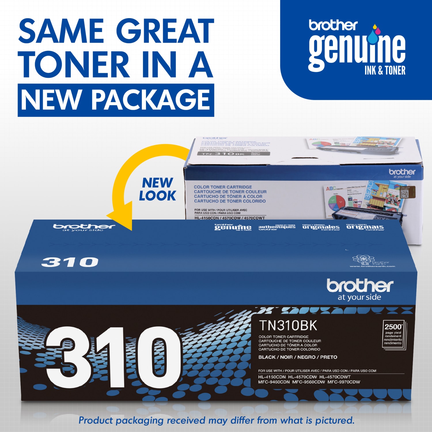 Brother TN-310 Black Toner Cartridge, TN-310BK - Image 4