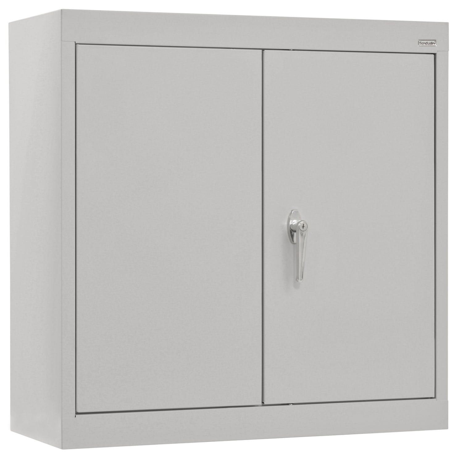 Sandusky 30inW Wall-Mount Storage Cabinet, Gray