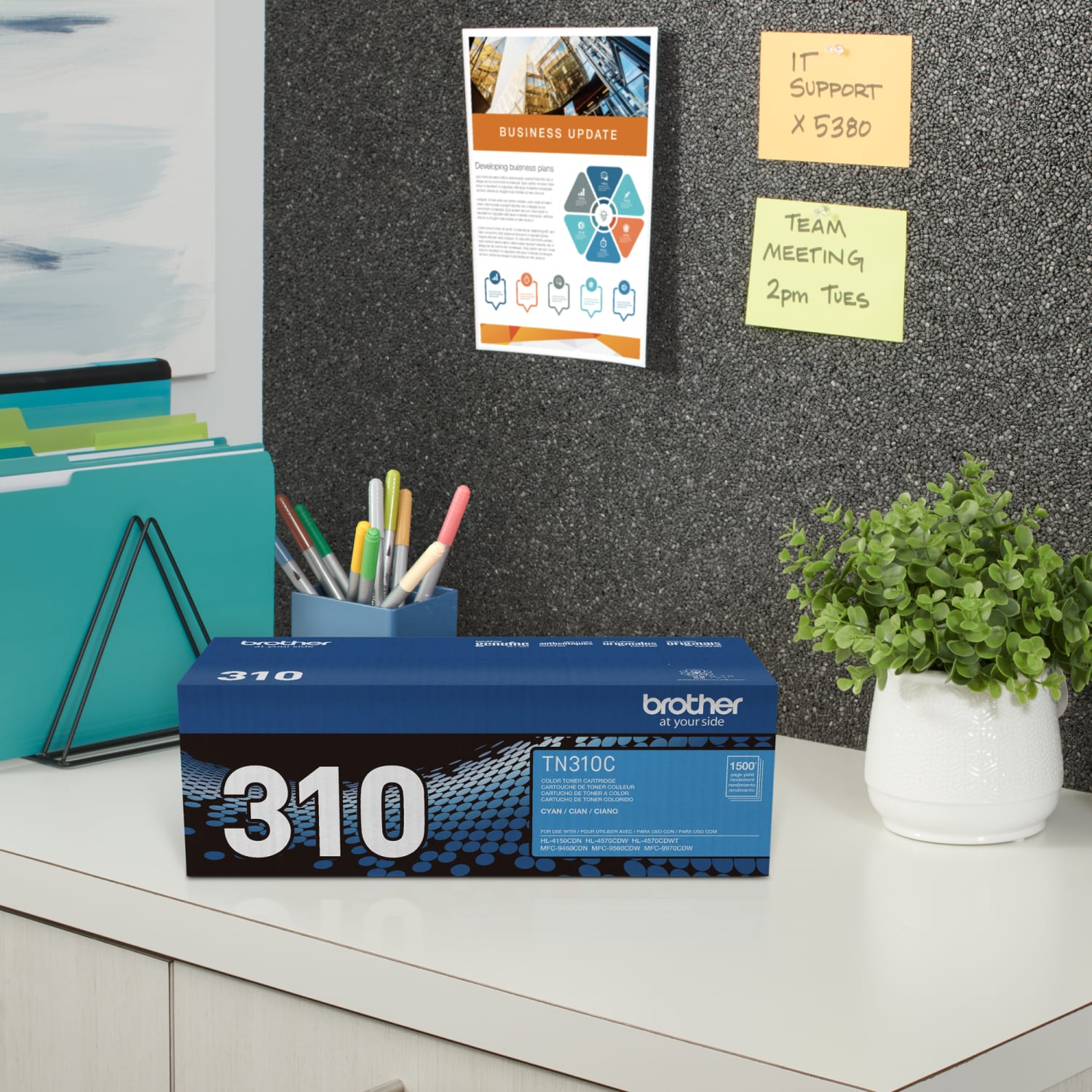 Brother TN-310 Cyan Toner Cartridge, TN-310C - Image 5