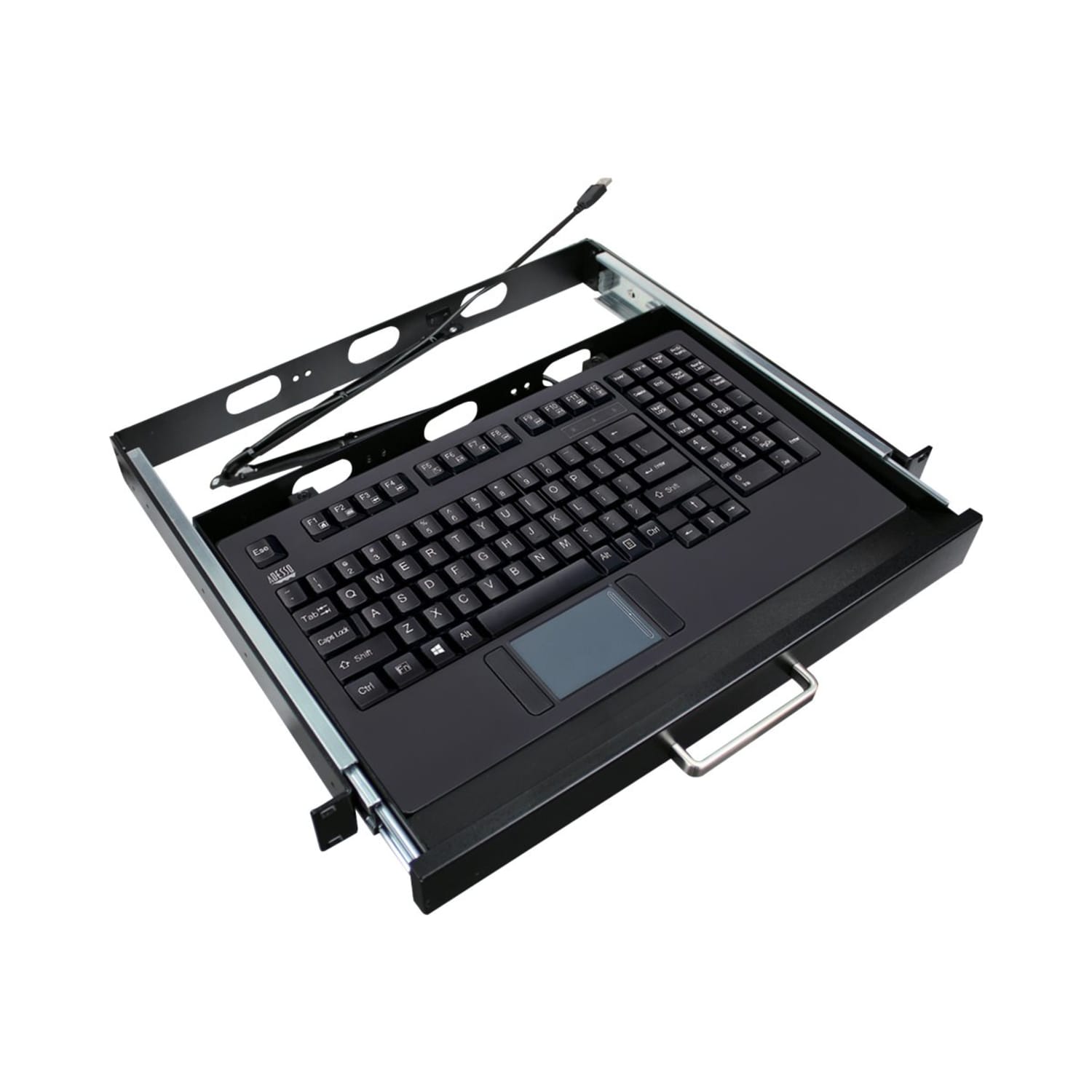 Adesso AKB-425UB EasyTouch USB Rackmount Keyboard With Touchpad - Image 3