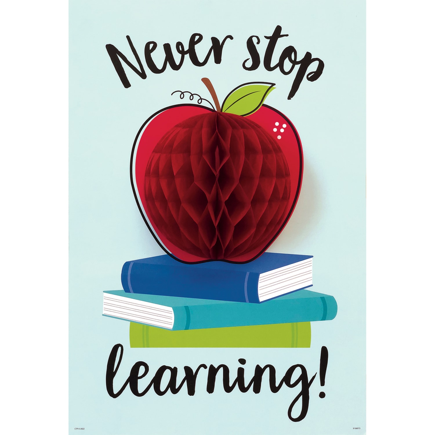 Creative Teaching Press 3D POP! Positive Mindset Inspire U Posters, 17-1/2in x 12in, Pack Of 4 Posters - Image 6