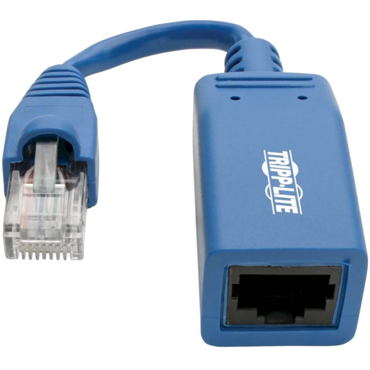 Tripp Lite Cisco Console Rollover Cable Adapter (M/F) - RJ45 to RJ45, Blue, 5 in. - Serial adapter - R - N03405NBL - Image 3