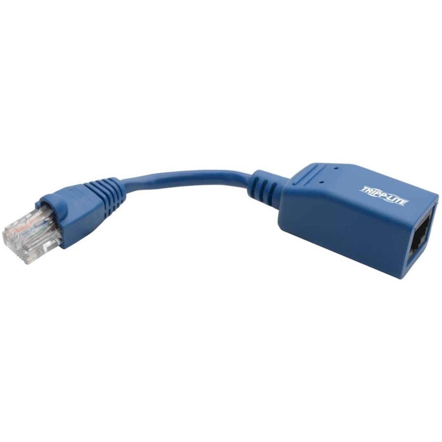 Tripp Lite Cisco Console Rollover Cable Adapter (M/F) - RJ45 to RJ45, Blue, 5 in. - Serial adapter - R - N03405NBL - Image 5