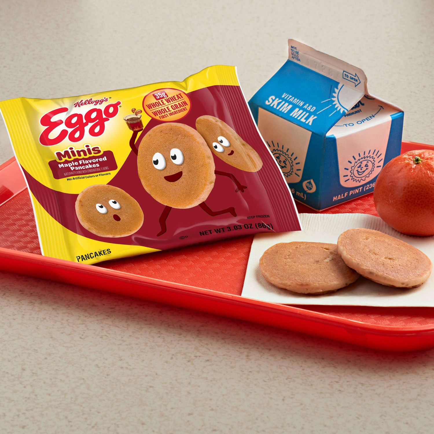 Eggo Bites Mini Pancakes, Maple, 3.03 Oz, Box Of 72 Mini Pancakes - Image 5
