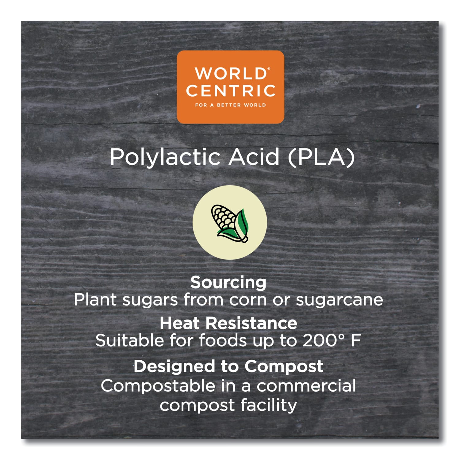 World Centric PLA Cold Cup Lids, Dome Style, Fits 9 Oz to 24 Oz Cups, Clear, Carton Of 1,000 Lids - Image 3