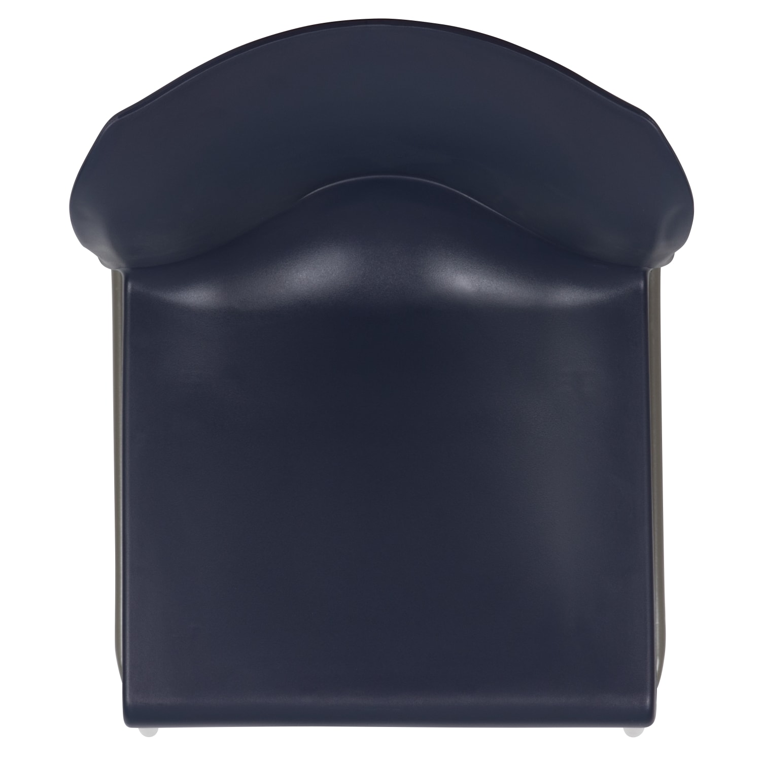 Flash Furniture HERCULES Series Full-Back Contoured Stacking Chair With Sled Base, Navy - Image 12