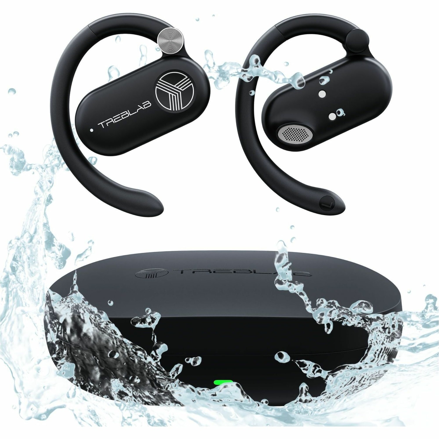 Treblab X-Open - True Open Ear Wireless Earbuds - Siri, Google Assistant - Stereo - True Wireless - Bluetooth - XOPEN - Image 3