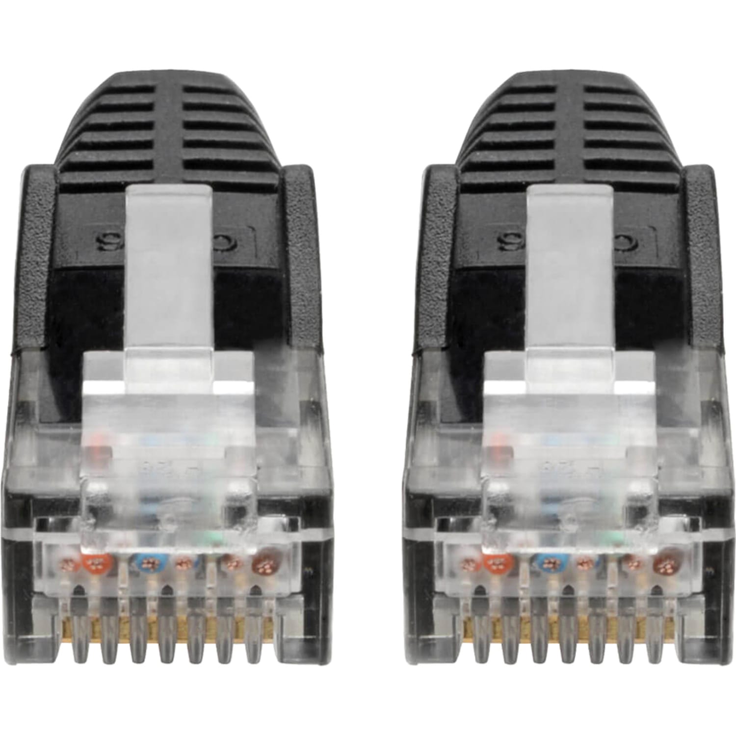 Tripp Lite Cat6 GbE Gigabit Ethernet Snagless Molded Patch Cable UTP Black RJ45 M/M 35ft 35ft - Category 6 - 128 MB/s - 35.10 ft - Black - Image 4