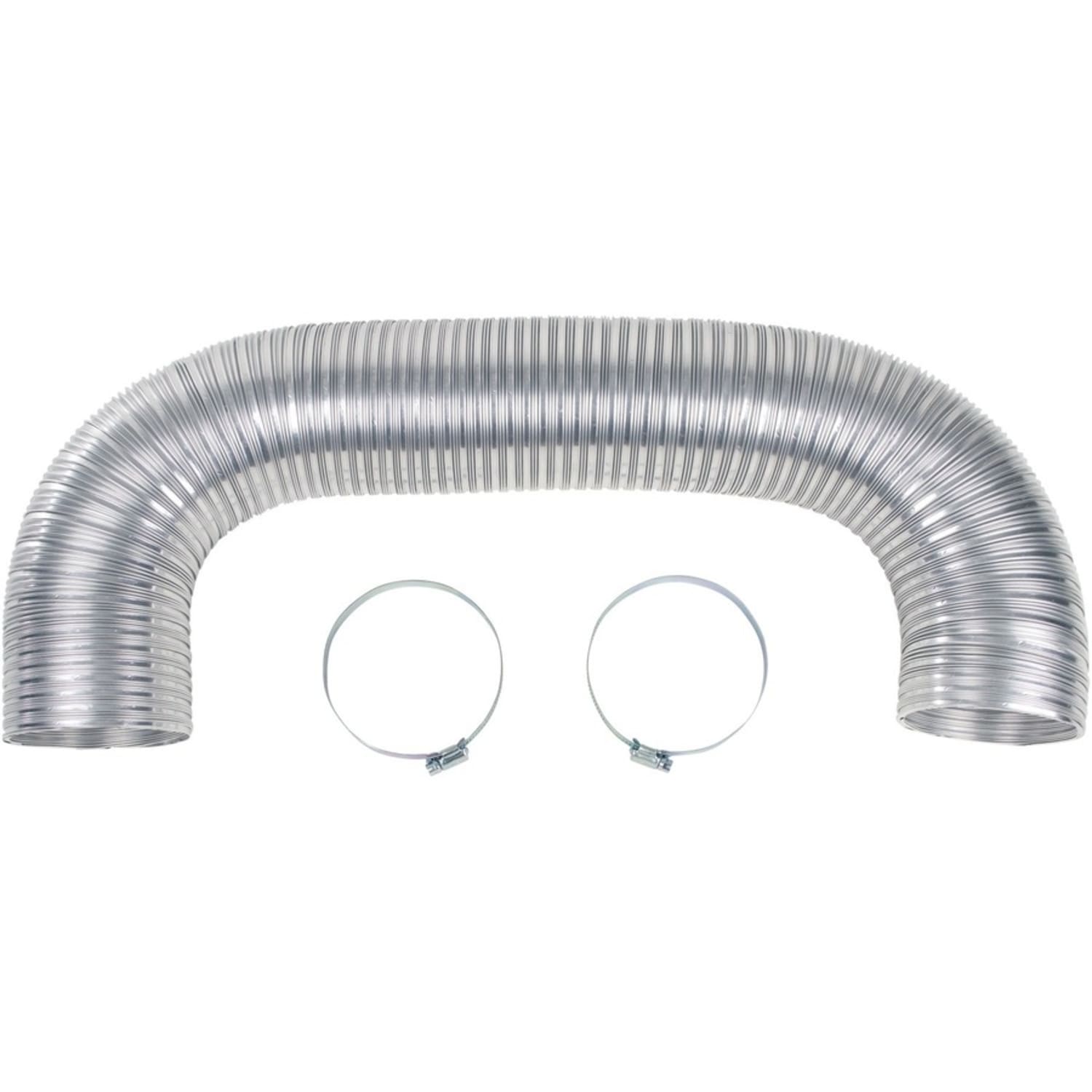 Certified Appliance Accessories Electric Dryer Duct Kit with 4-Wire 30-Amp 6ft Cord - Aluminum - Silver, Black - Image 5