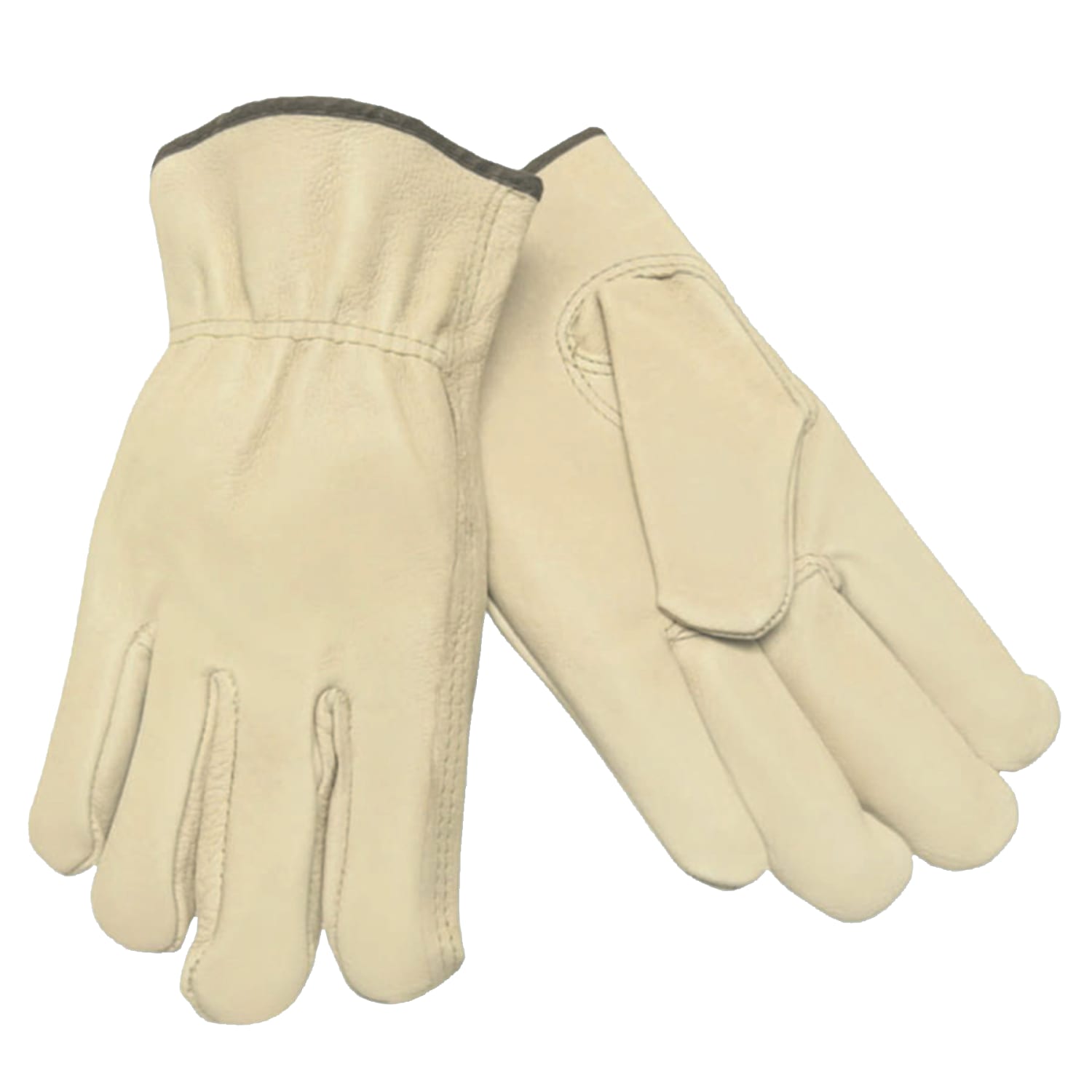 Memphis Glove Pigskin Leather Drivers Gloves, Medium, Pack Of 12 Pairs - Image 3