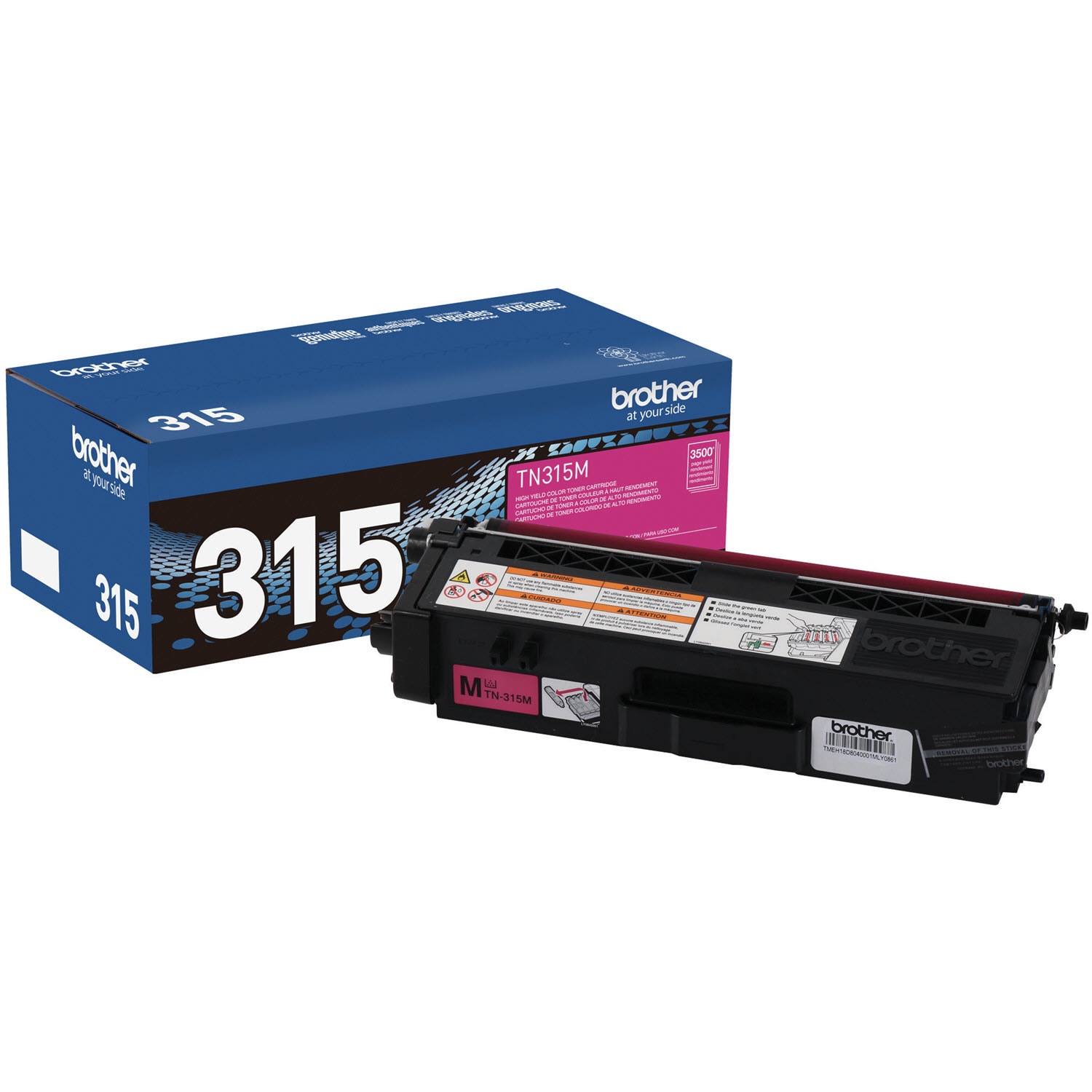 Brother TN-315 Magenta Toner Cartridge, TN-315M - Image 3