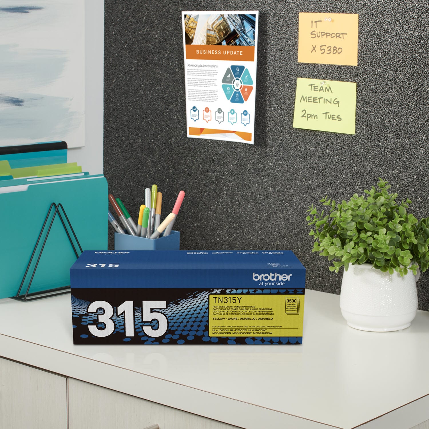 Brother TN-315 Yellow Toner Cartridge, TN-315Y - Image 5