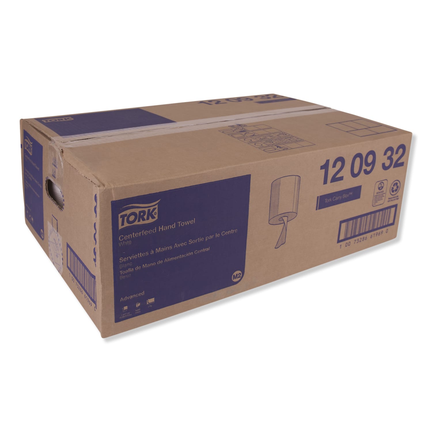 Tork 2-Ply Centerfeed Paper Towels, 500 Sheets Per Roll, Pack Of 6 Rolls - Image 3