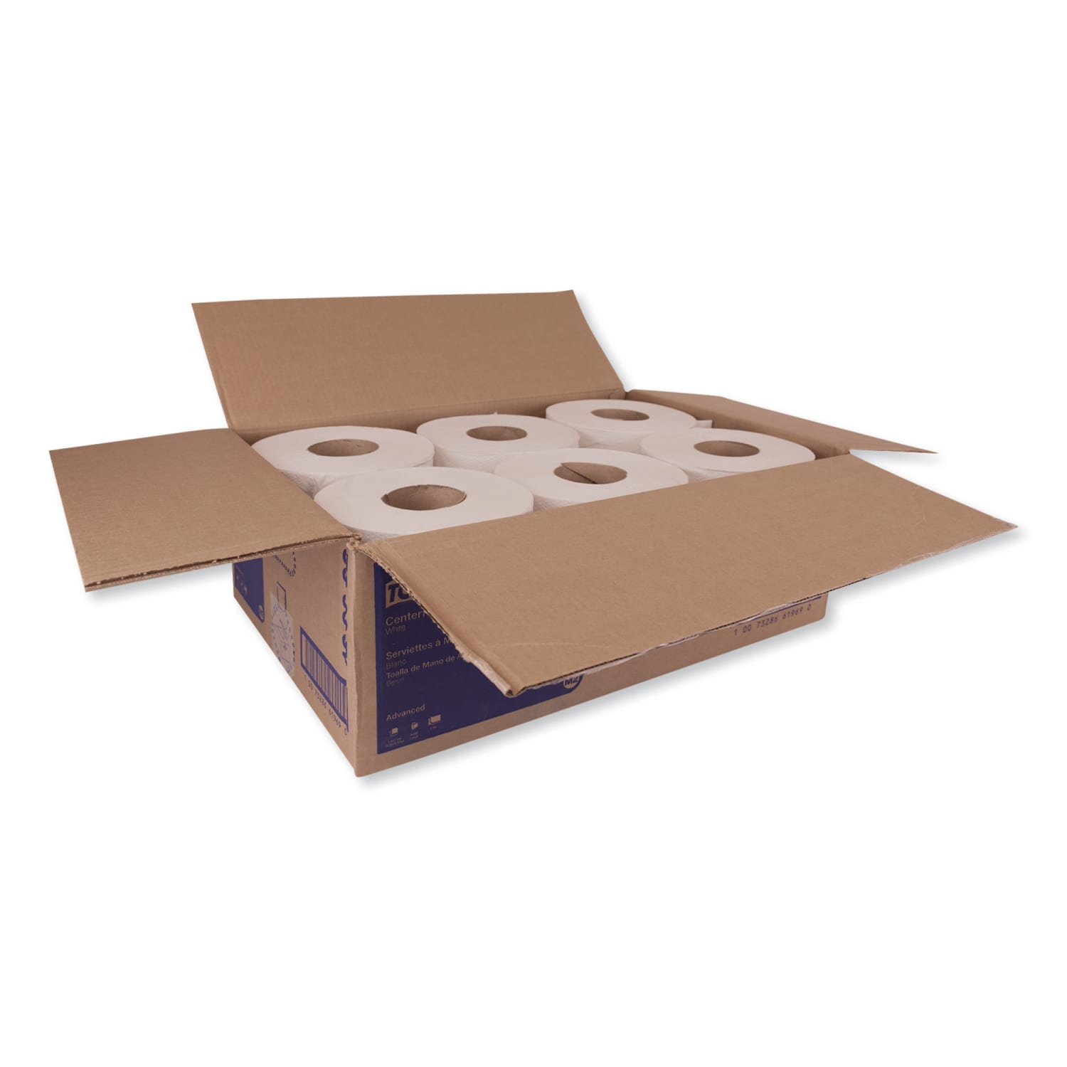 Tork 2-Ply Centerfeed Paper Towels, 500 Sheets Per Roll, Pack Of 6 Rolls - Image 4