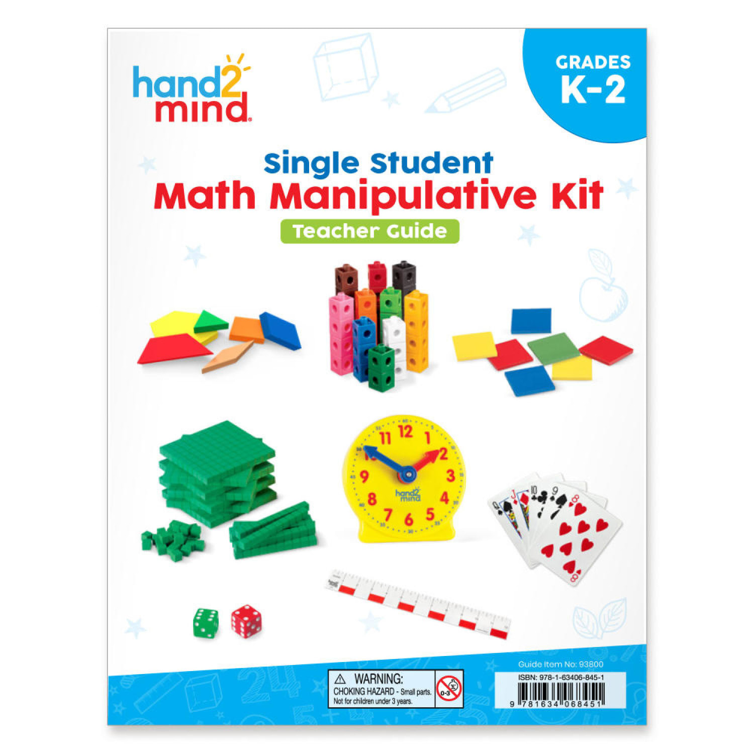 Hand2Mind Individual Student Manipulative Kits, Grades K-2, Set Of 4 - Image 3