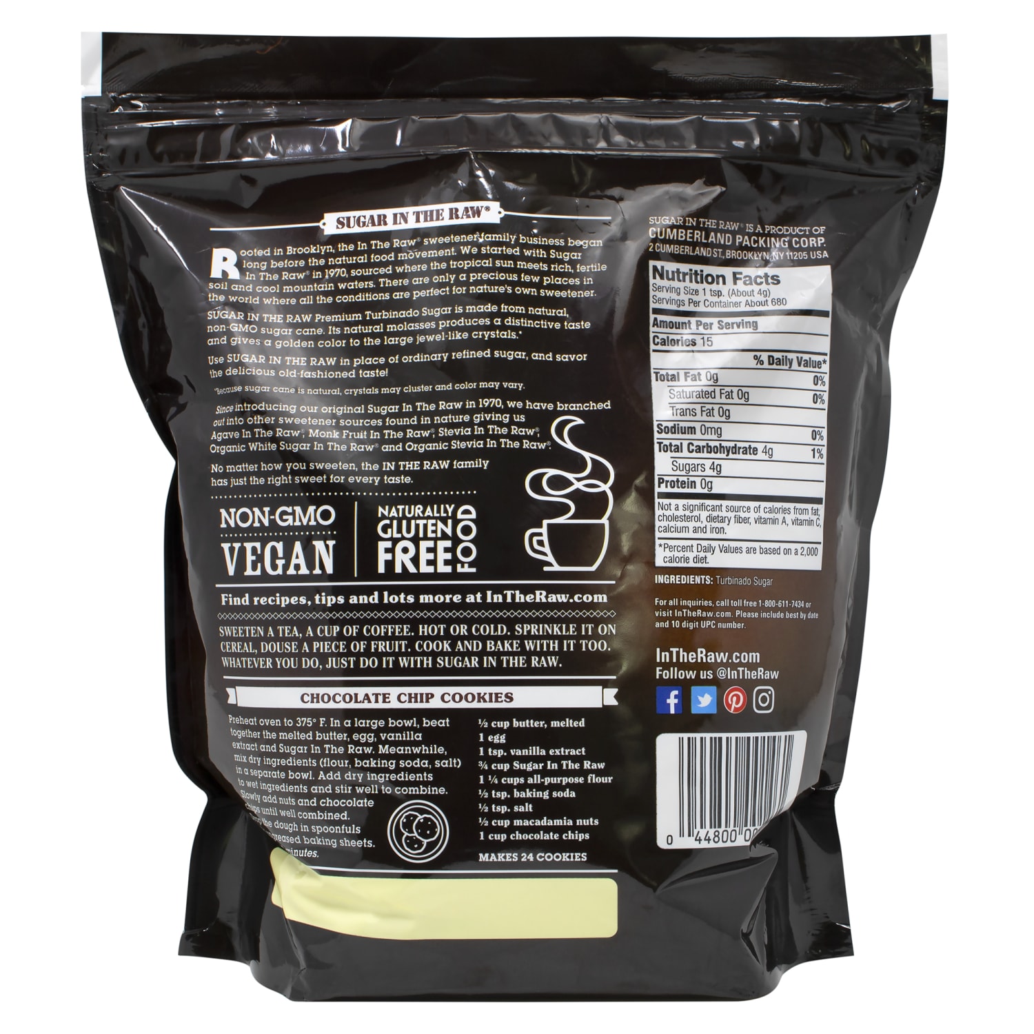Sugar in the Raw Natural Cane Turbinado Sugar, 96 Oz - Image 4