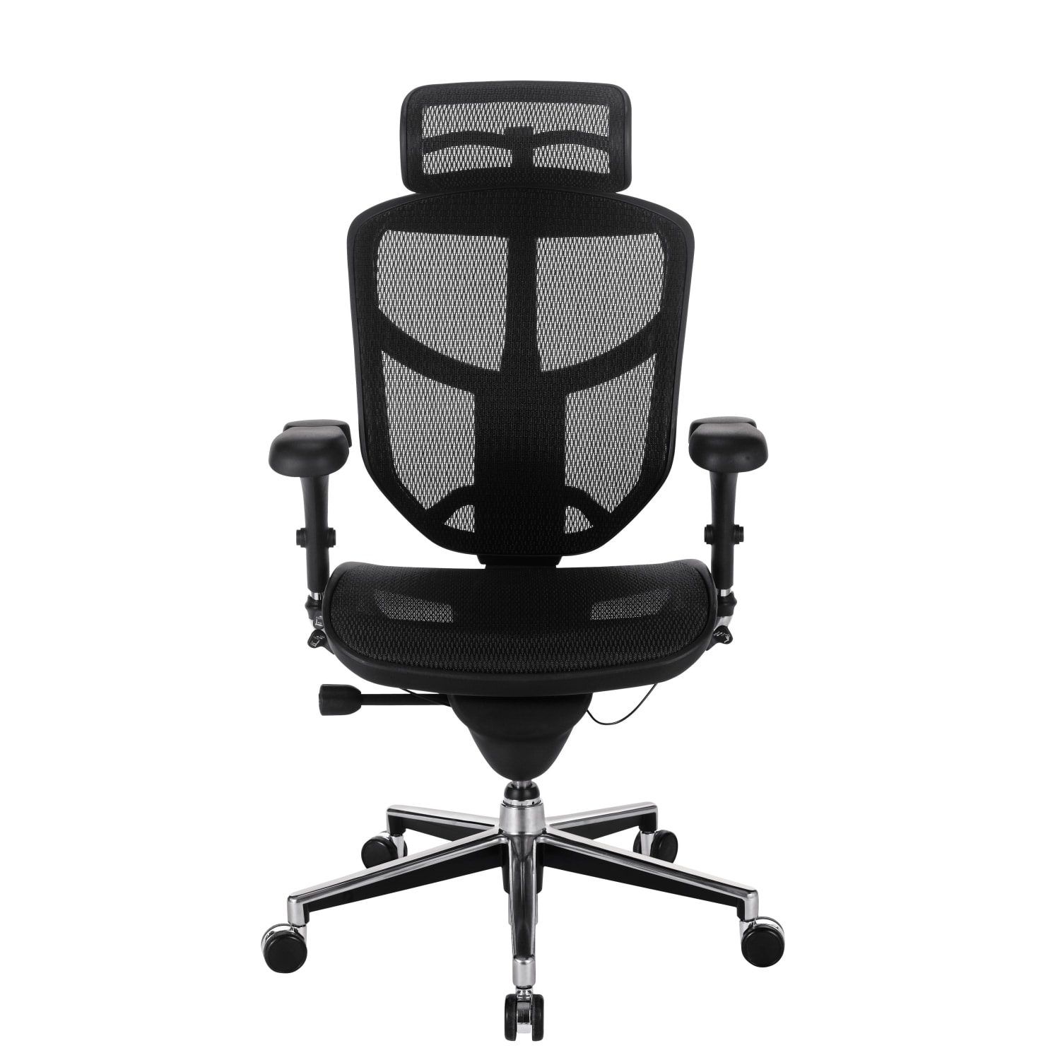 WorkPro Quantum 9000 Series Ergonomic Mesh High-Back Executive Office Chair, Black, BIFMA Compliant - Image 3