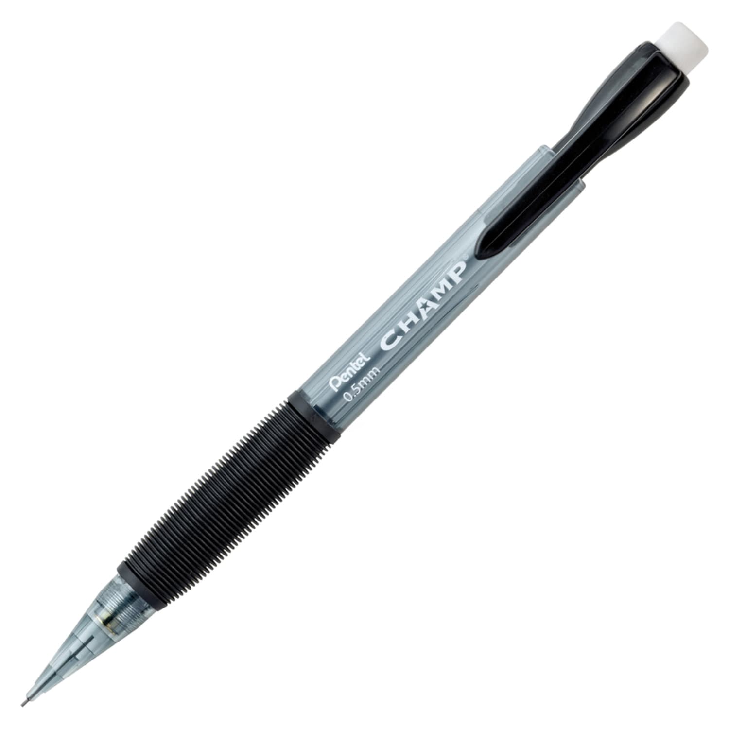 Pentel Champ Mechanical Pencil, 0.5mm, #2 Lead, Black Barrel, Pack Of 24 - Image 5