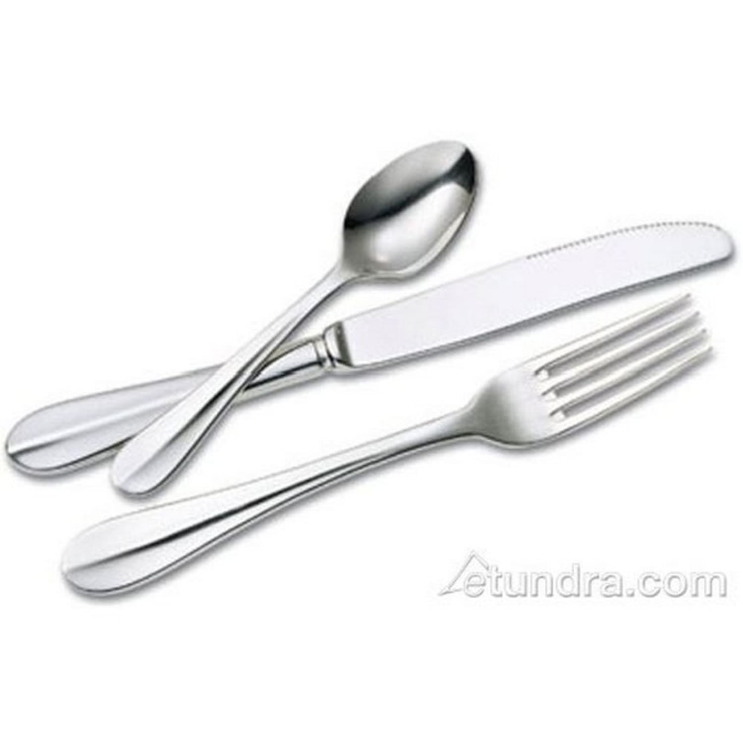 Walco Parisian Stainless Steel Dessert Spoons, Silver, Pack Of 24 Spoons - Image 3