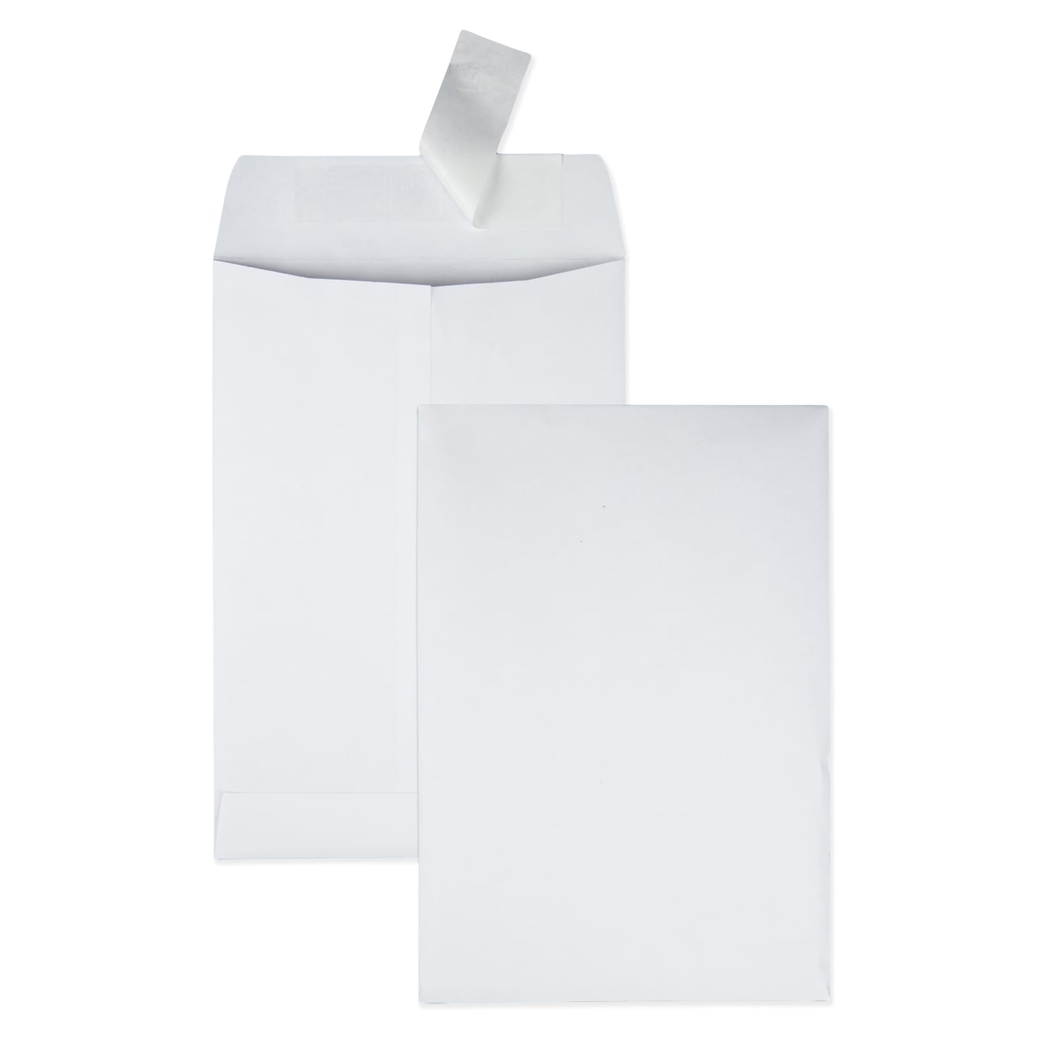 Quality Park Redi-Strip Catalog Envelopes, 6 1/2in x 9 1/2in, Self-Adhesive, White, Box Of 100