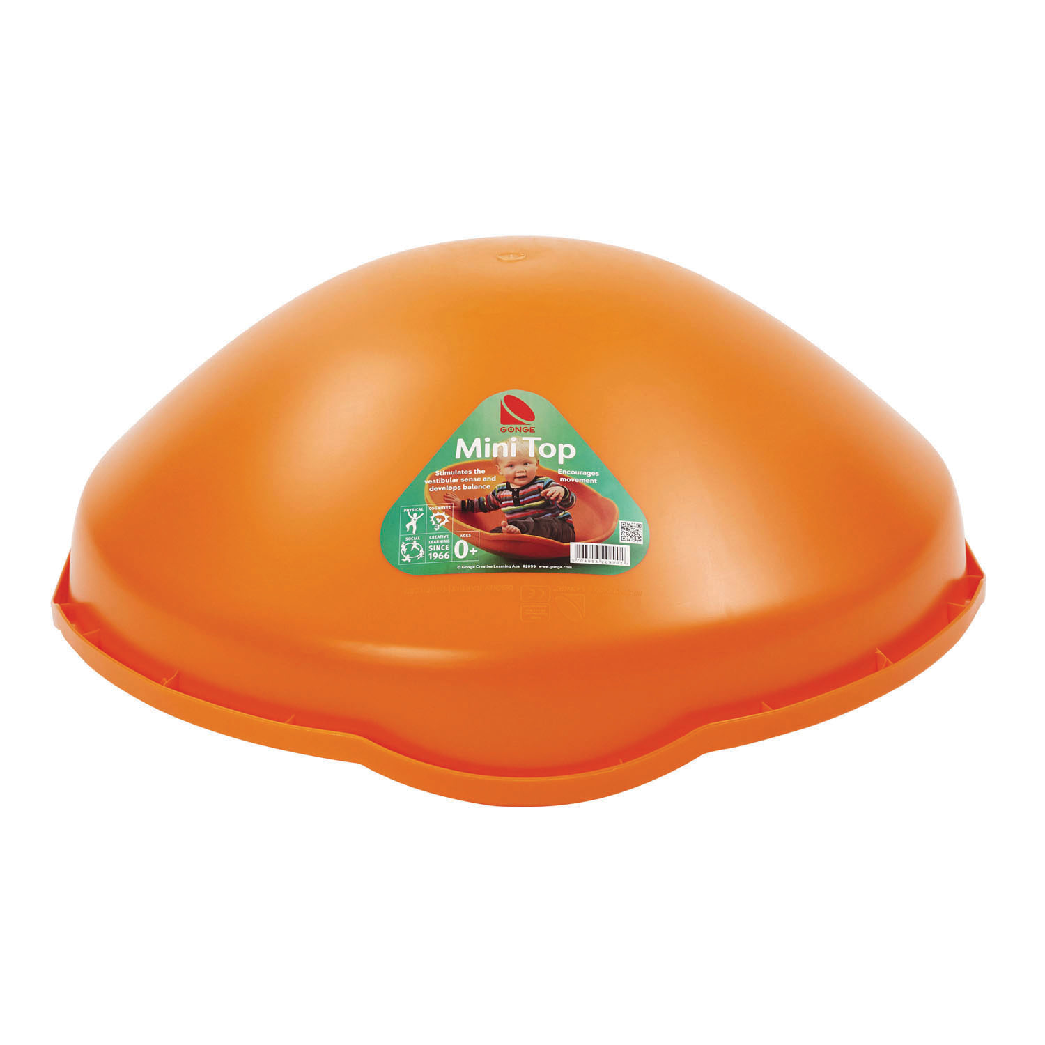 GONGE Mini Top Balancing Toy, Orange - Image 3