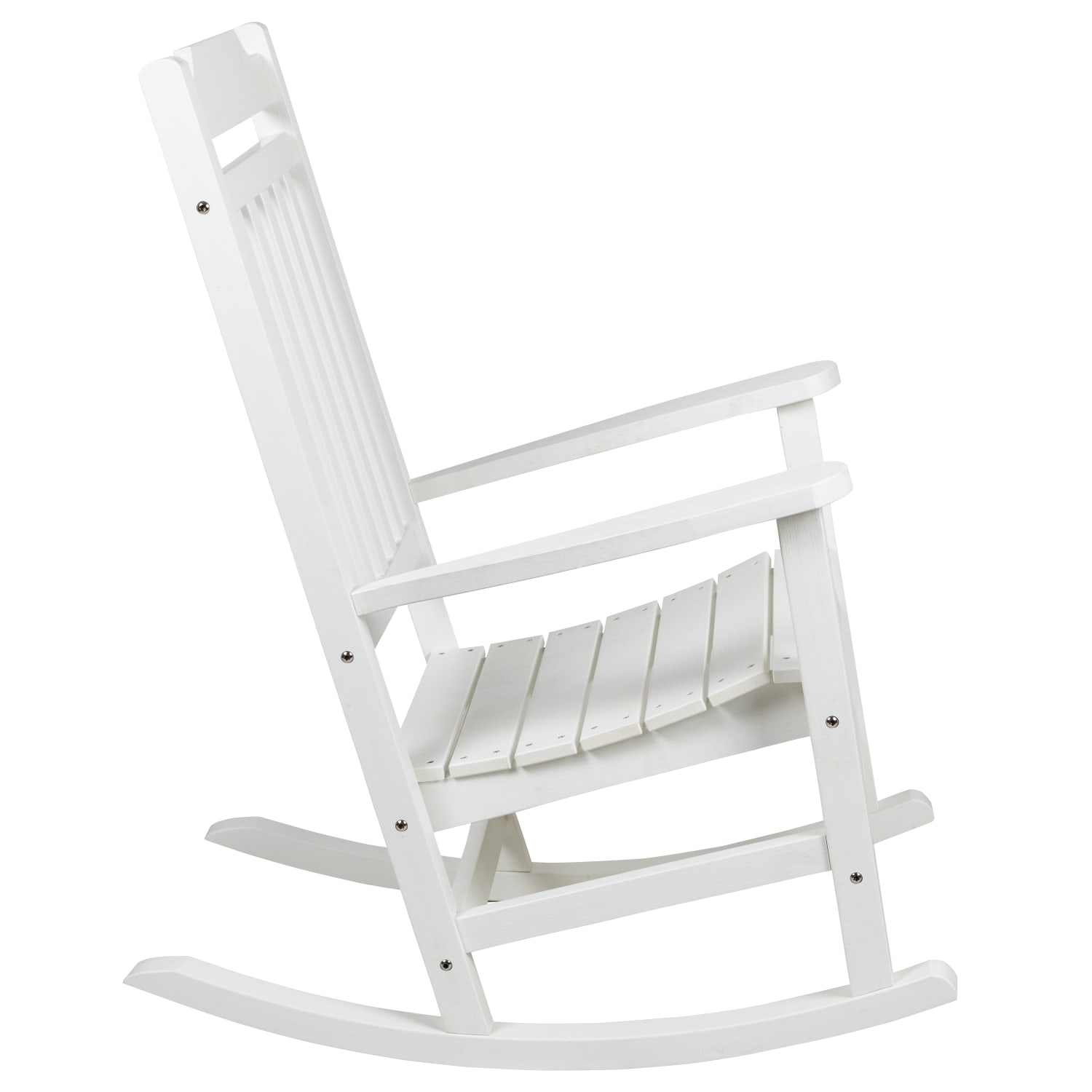 Flash Furniture Winston All Weather Rocking Chair White PopularChairscom