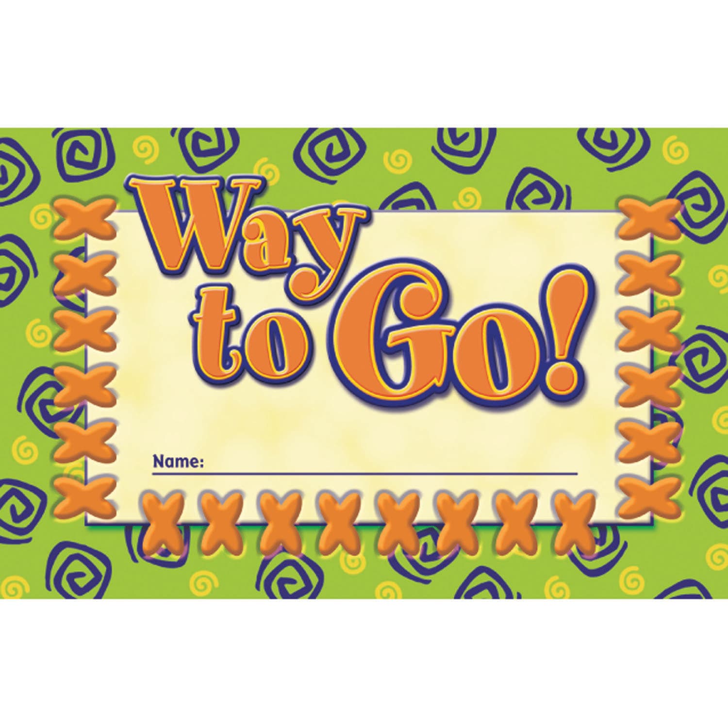 North Star Teacher Resources Punch Cards, Way to Go!, 36 Per Pack, Set Of 6 Packs - Image 3