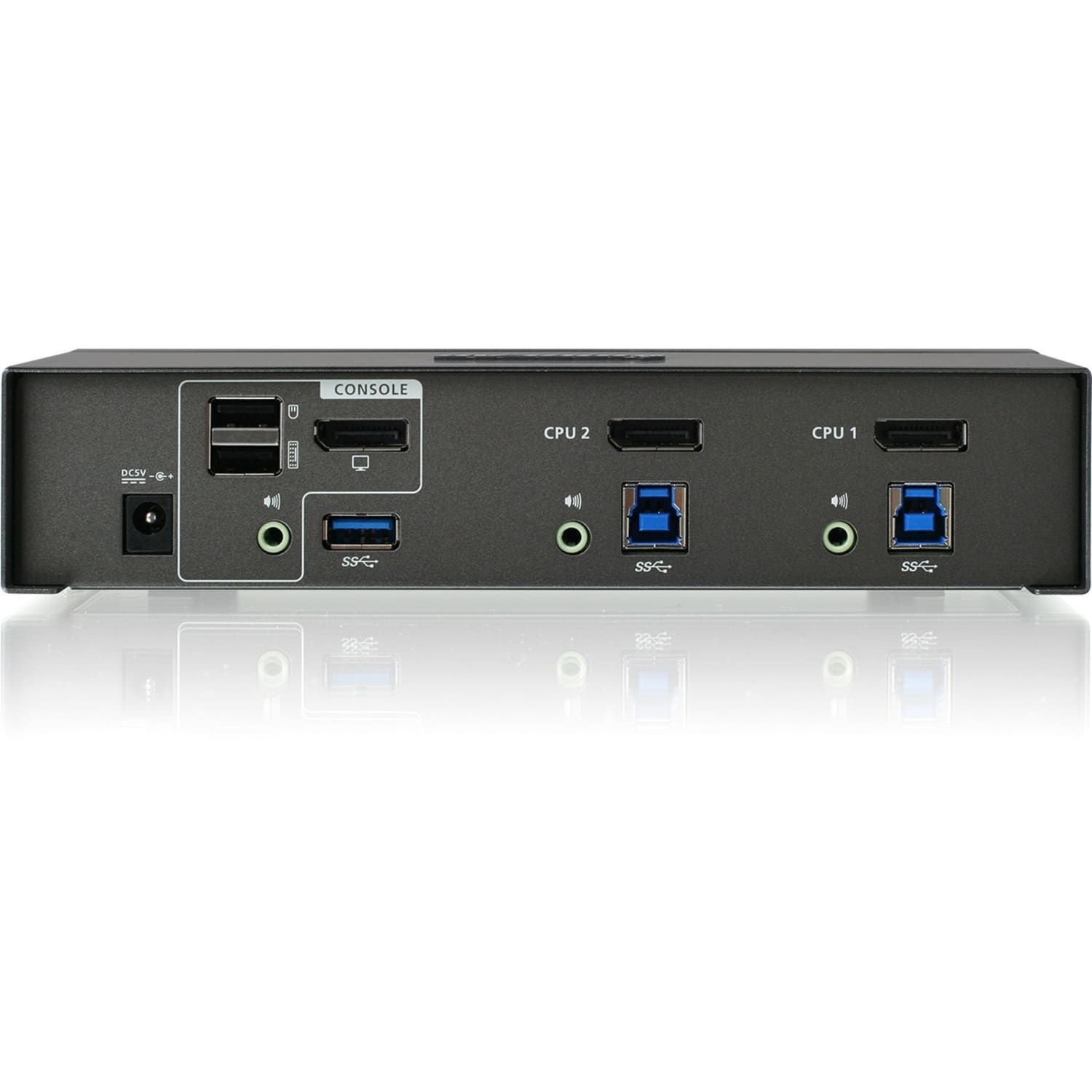 IOGEAR 2-Port DisplayPort KVMP Switch with USB 3.0 Hub (TAA Compliant) - 2 Computer(s) - 1 Local User(s) - GCS1902 - Image 4